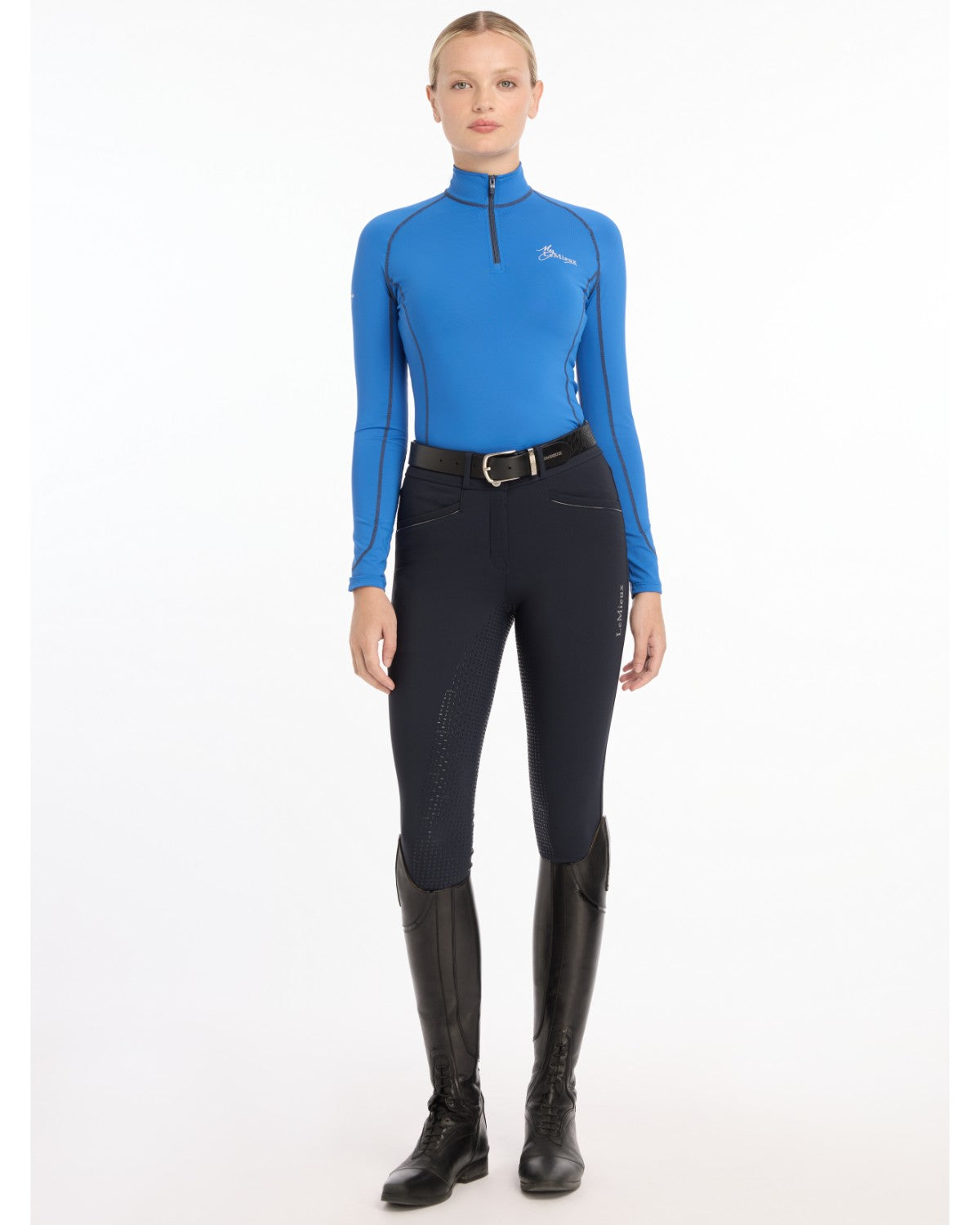LEMIEUX BASE LAYER BENETTON BLUE, Riding Leggings, and Boots | Equiflair Saddlery