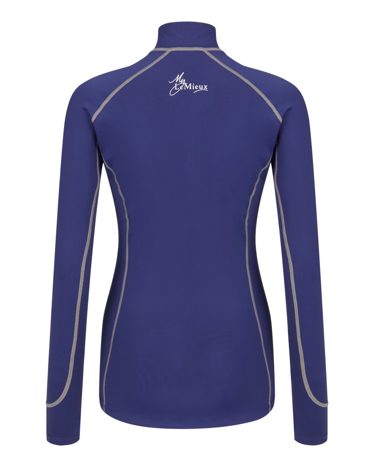 LeMieux Ink Blue Base Layer - Equestrian Riding Top Long Sleeve - Equiflair