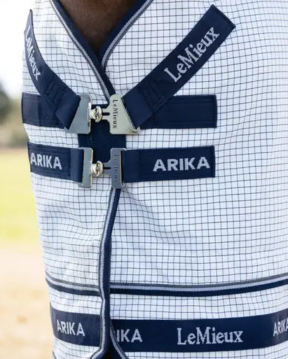 LEMIEUX ARIKA Field Rug White: Horse Rug for UV Protection, Breathable Material - Arika Collection - 5'3''