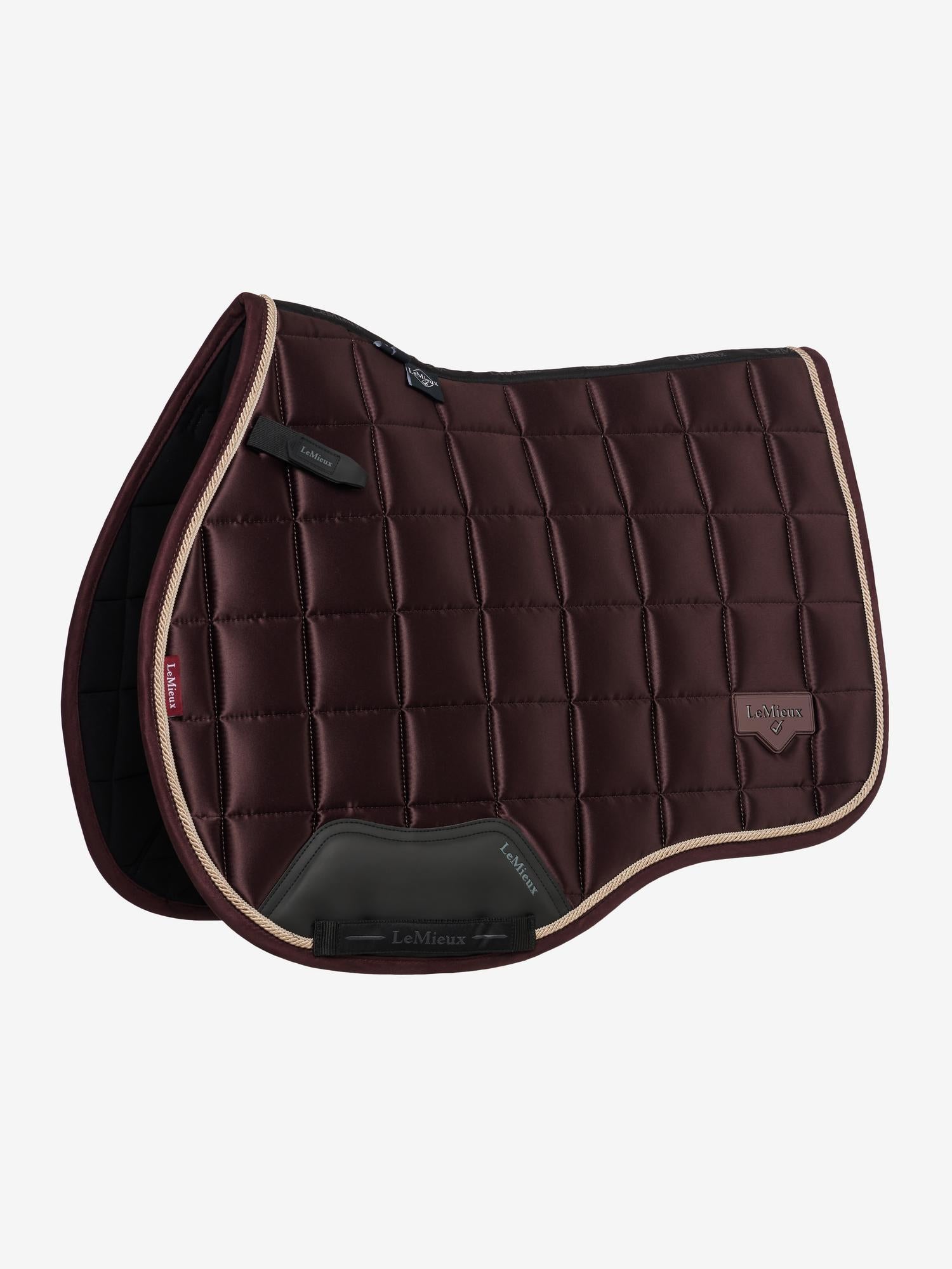 LeMieux Loire Classic GP Square Saddle Pad - Damson Color | Premium Equestrian Equipment