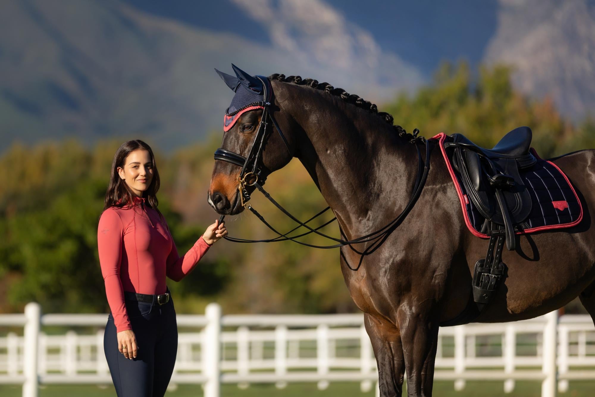 LeMieux Classique Base Layer Cranberry