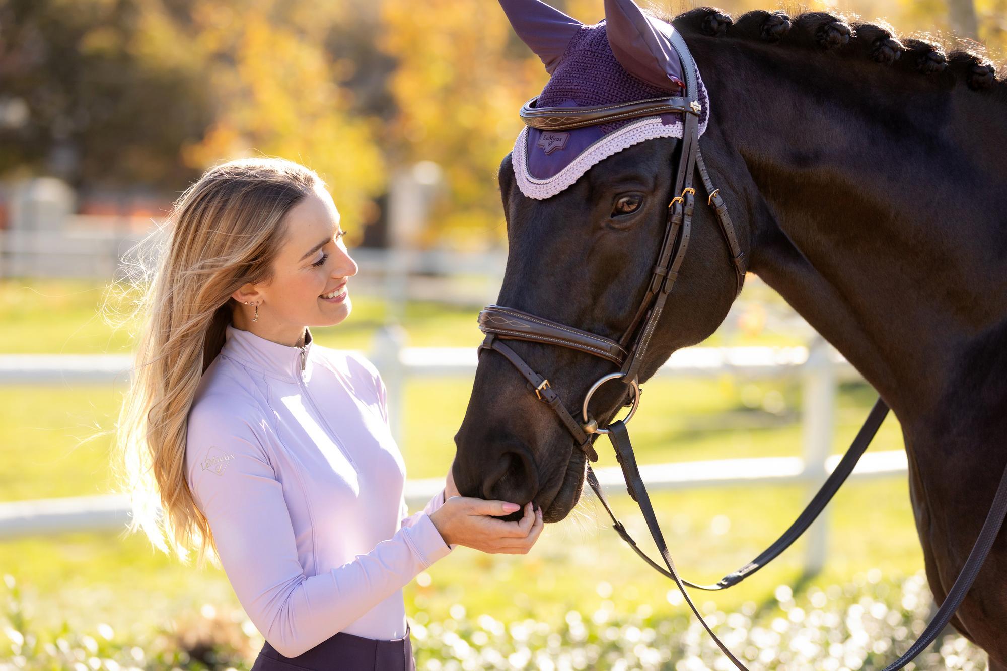 LeMieux Halle Lightweight Base Layer Lilac