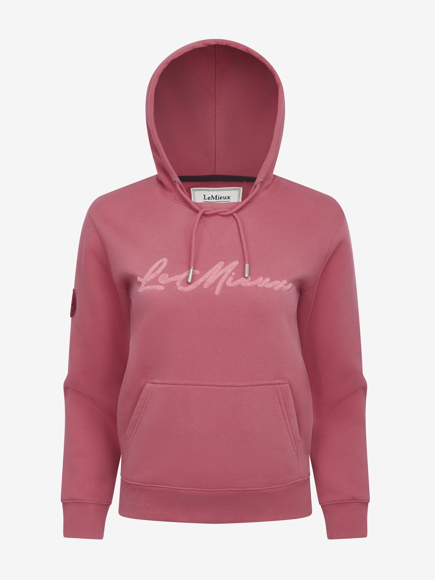 LeMieux Elspeth Cranberry Hoodie | Women's Equestrian Sweatshirt with Hood & Pocket