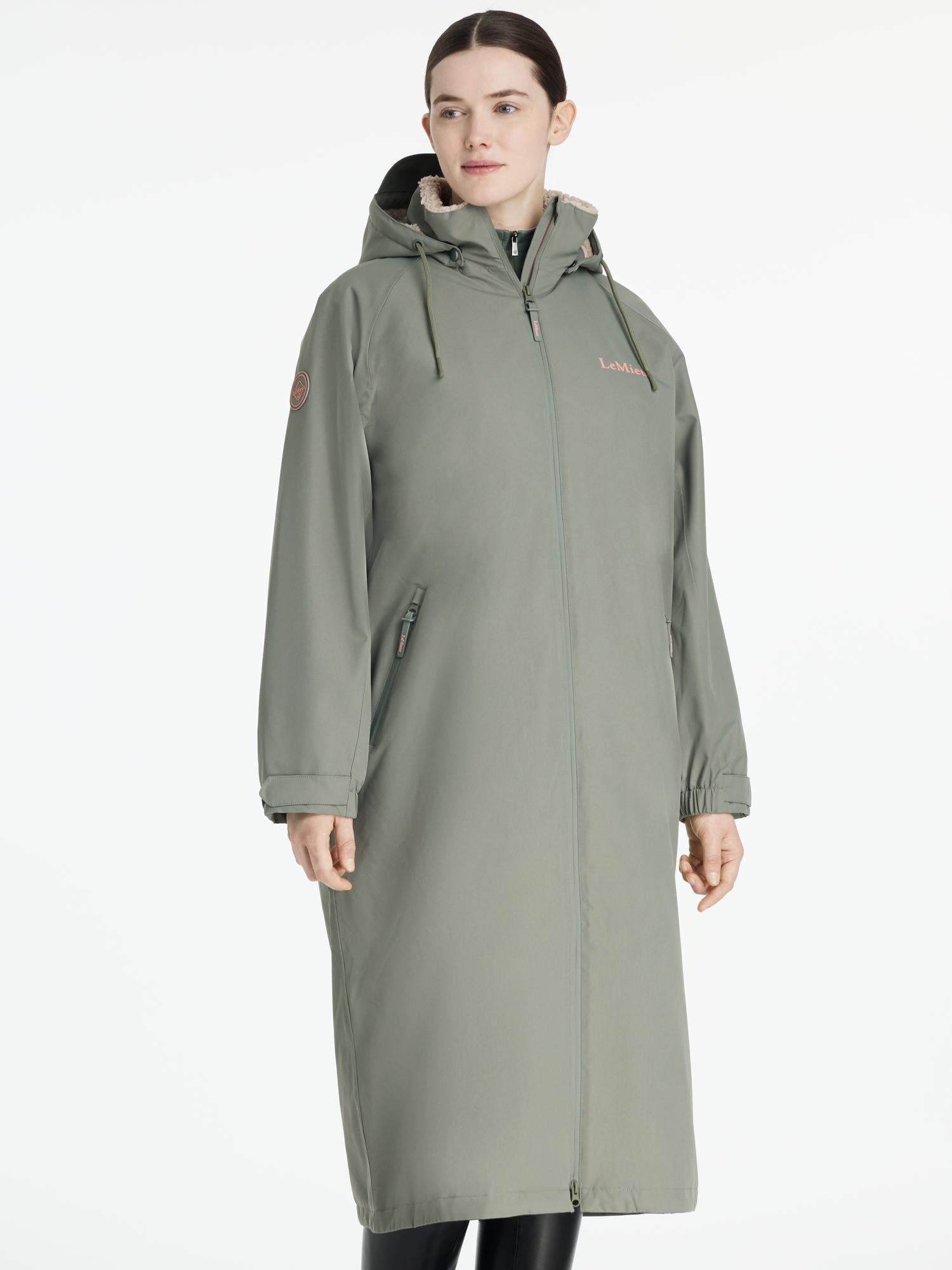 LeMieux HydroShield Robe Rosemary Waterproof Coat for Equestrian Use