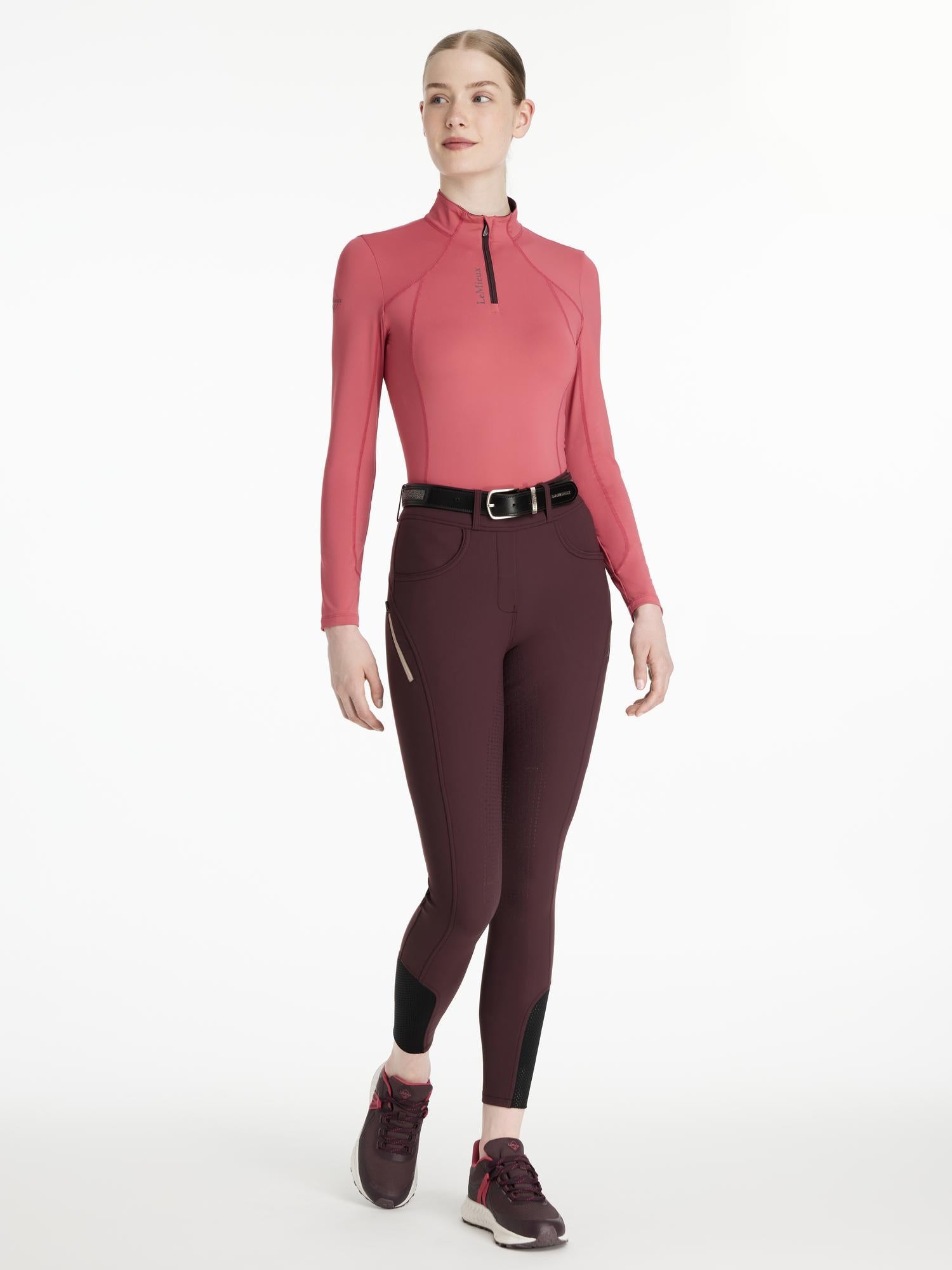 LeMieux Amy Brushed Breggings Damson