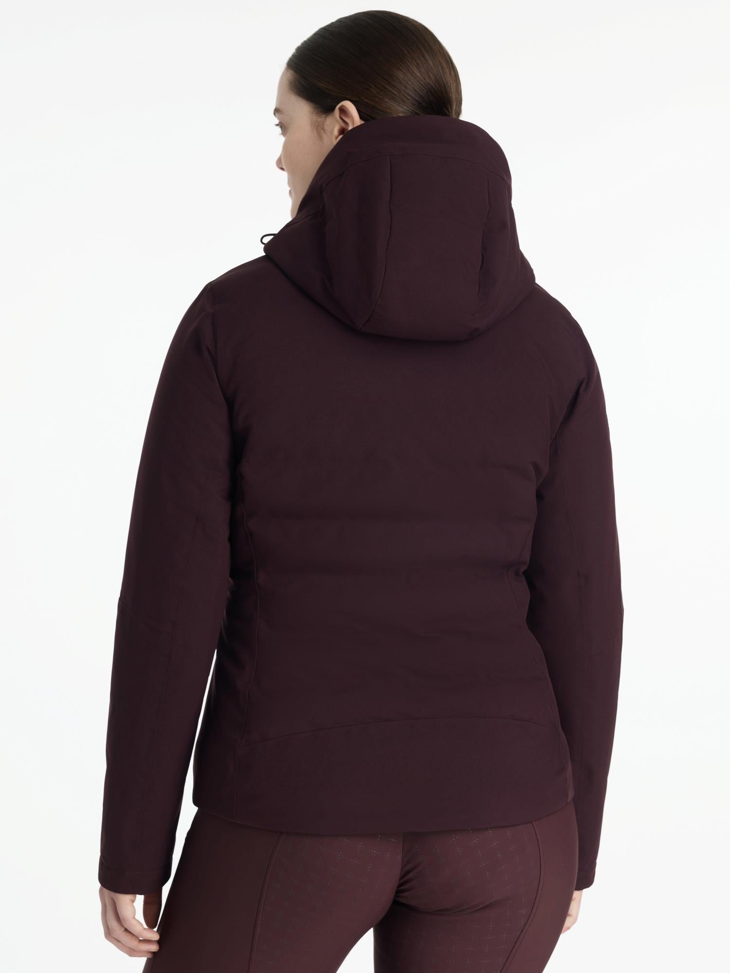 LeMieux Brooke Waterproof Hybrid Jacket Damson