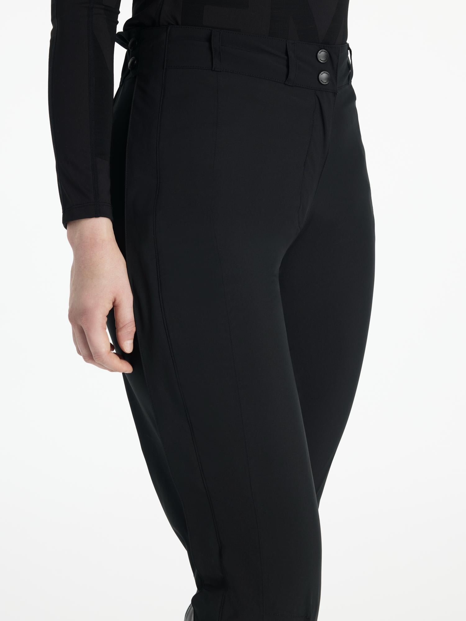 LeMieux Darcey Waterproof 3/4 Over Breeches Black