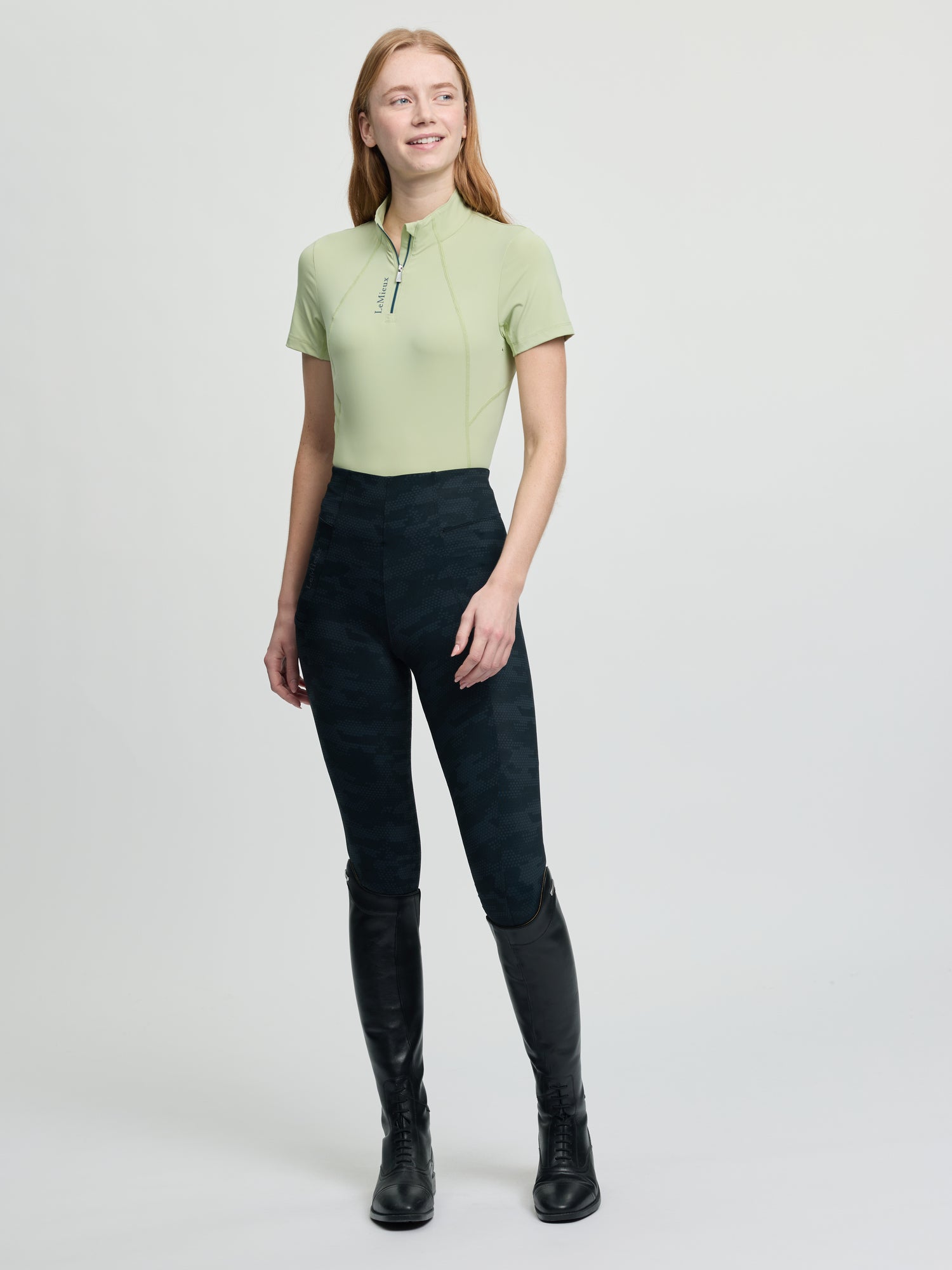 LeMieux Naomi Pull On Breech Camo Black