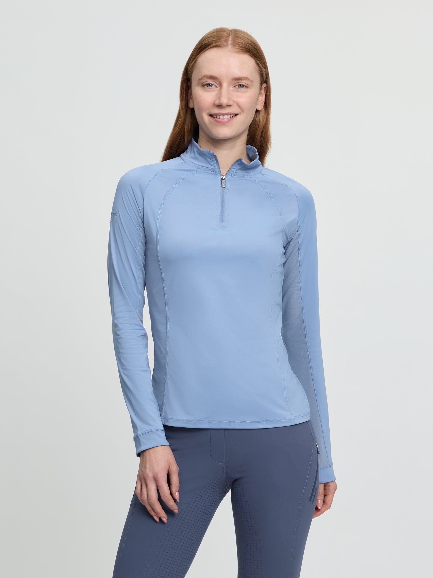 LeMieux Halle Lightweight Base Layer Powder Blue | Equiflair