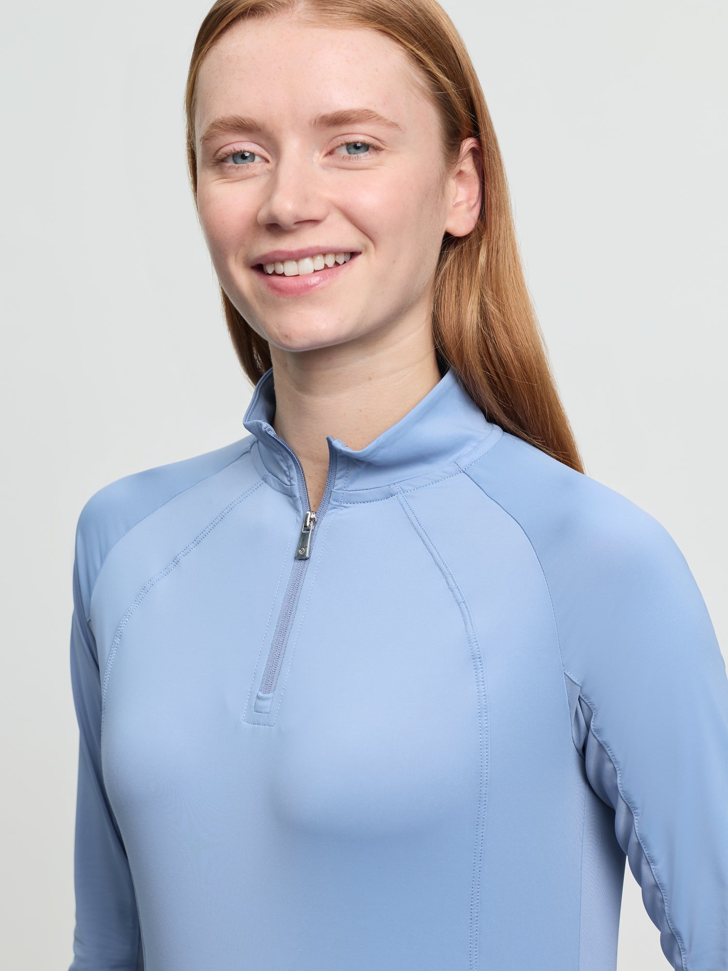 LeMieux Halle Lightweight Base Layer Powder Blue | Equiflair