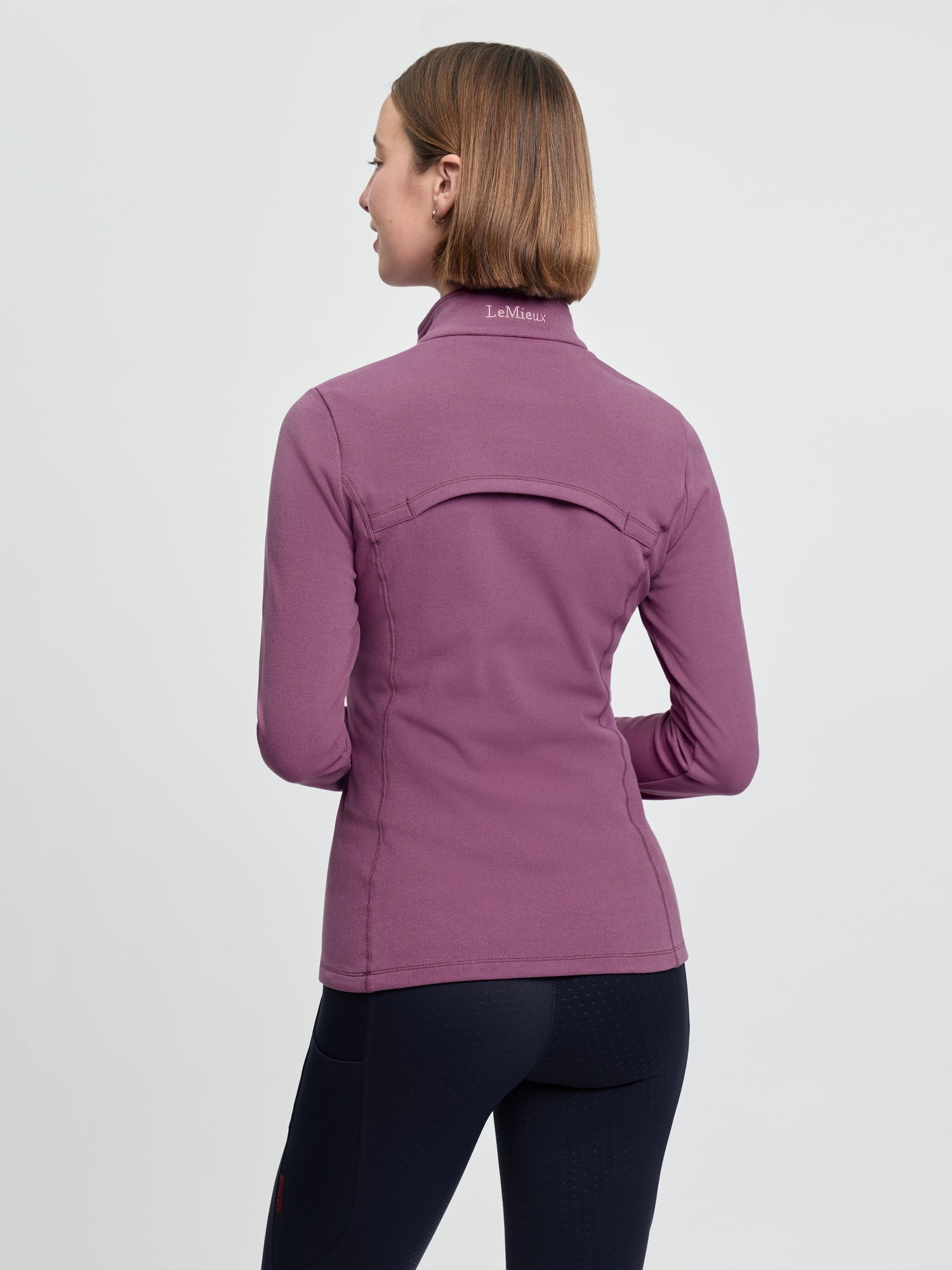 LeMieux Frances Quarter Zip Fleece Mallow