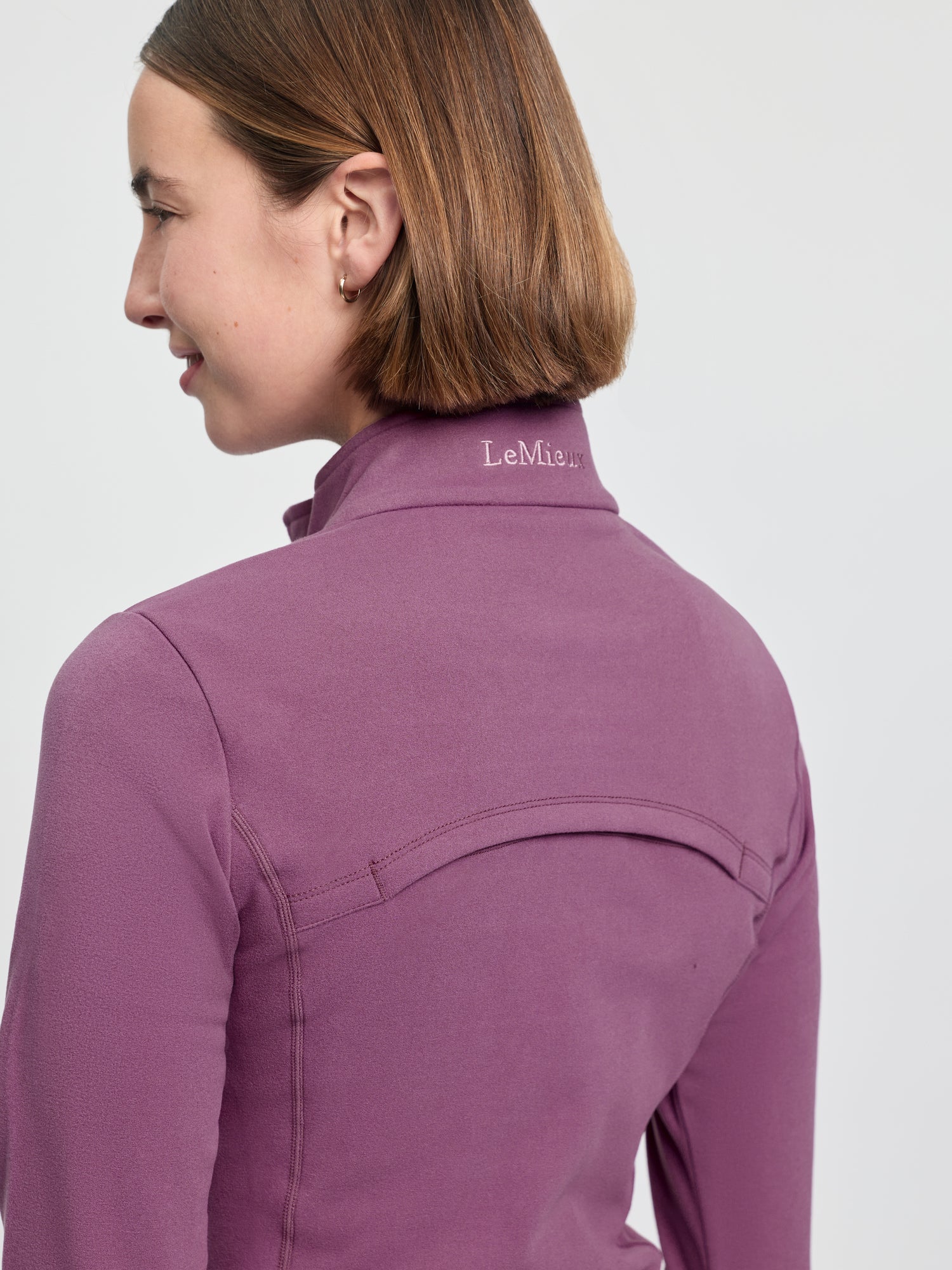 LeMieux Frances Quarter Zip Fleece Mallow