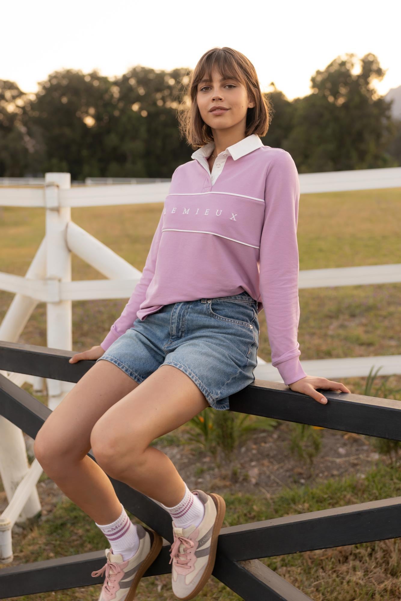 LeMieux Rochelle Rugby Shirt Fondant