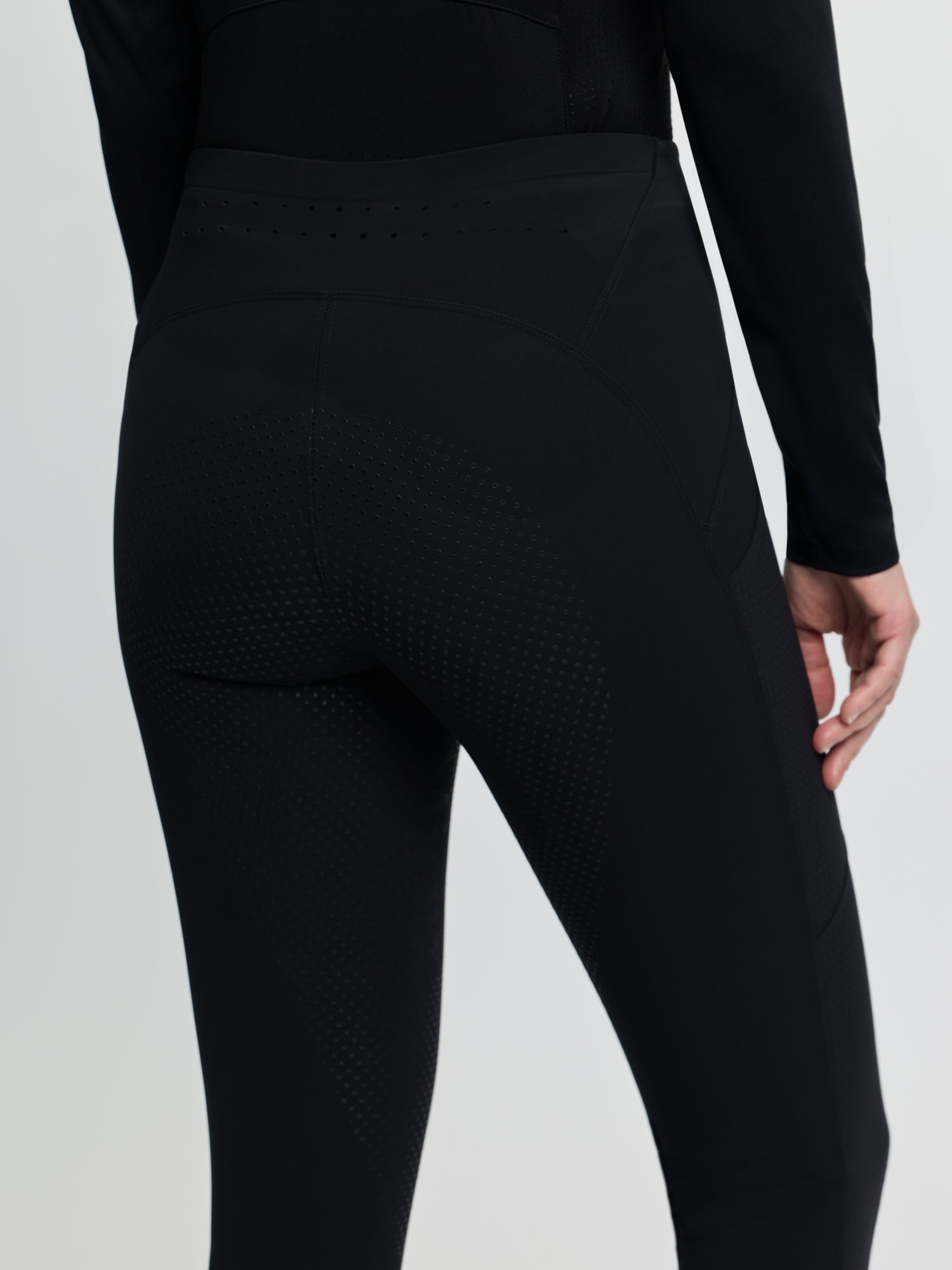 LeMieux Airflow Full Seat Pull On Black