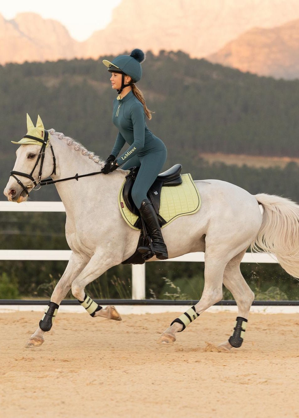 LeMieux Young Rider Classique Base Layer Jungle | Equiflair
