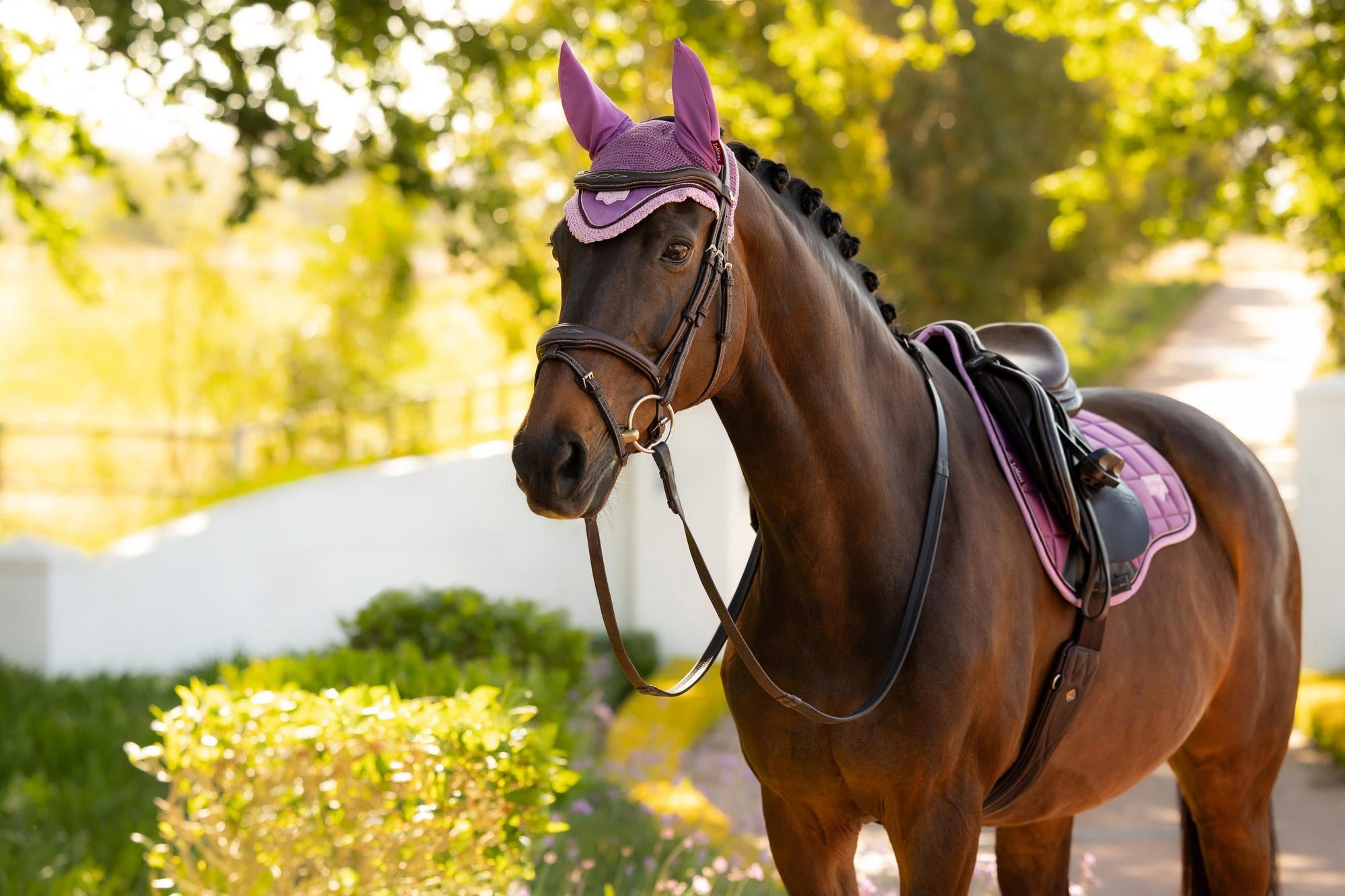 LeMieux Loire Fly Hood Mallow