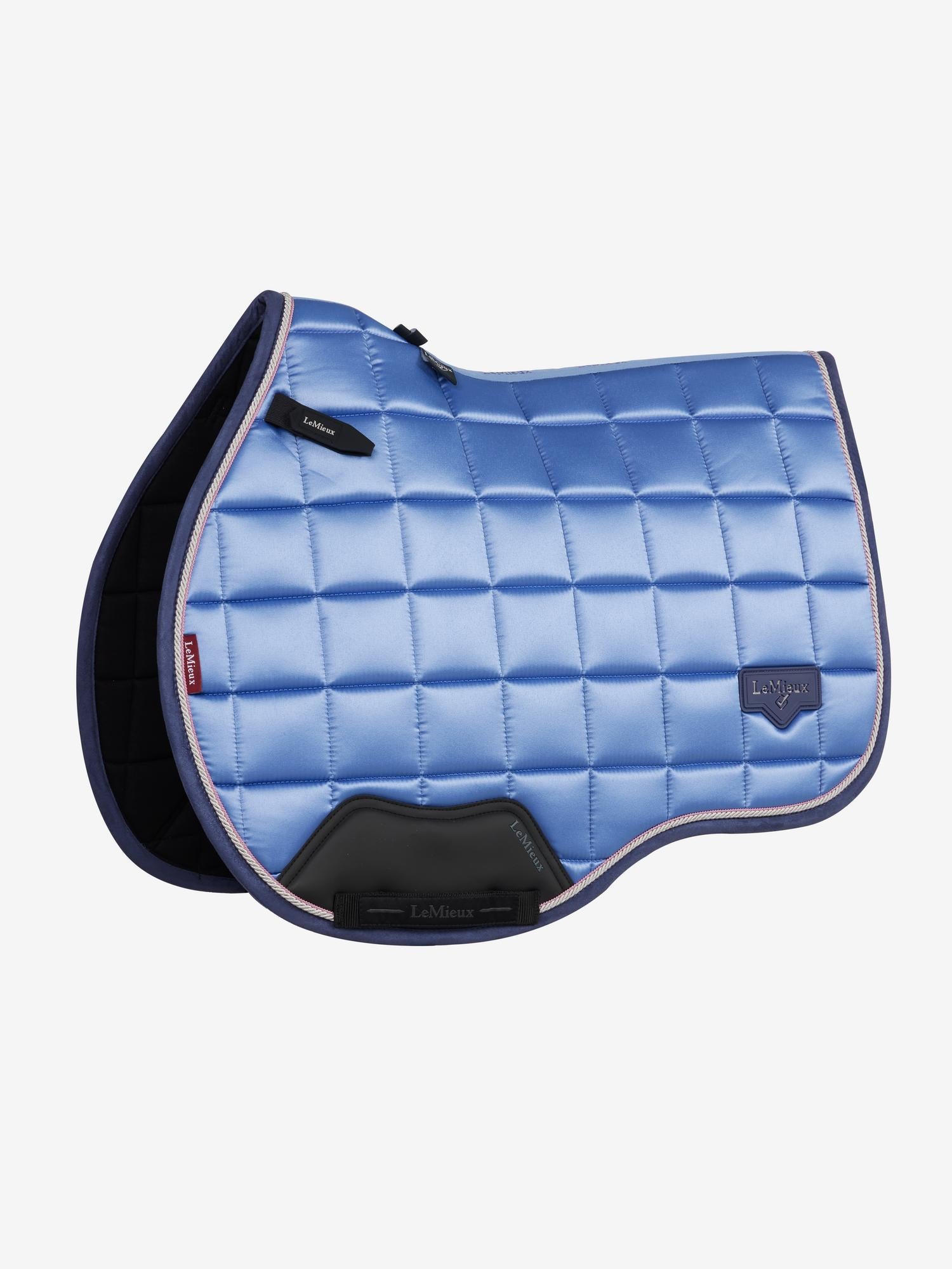 LeMieux Loire Classic GP Square Saddle Pad Powder Blue - Equine Comfort & Style