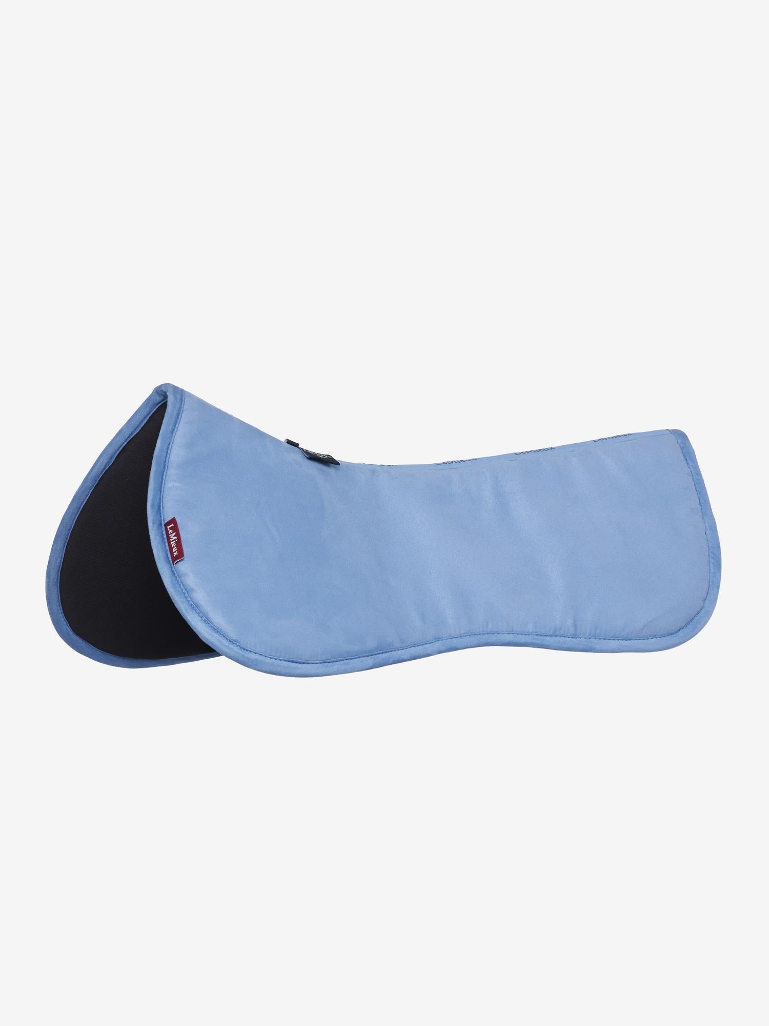 LeMieux Suede Half Pad Powder Blue | Equiflair