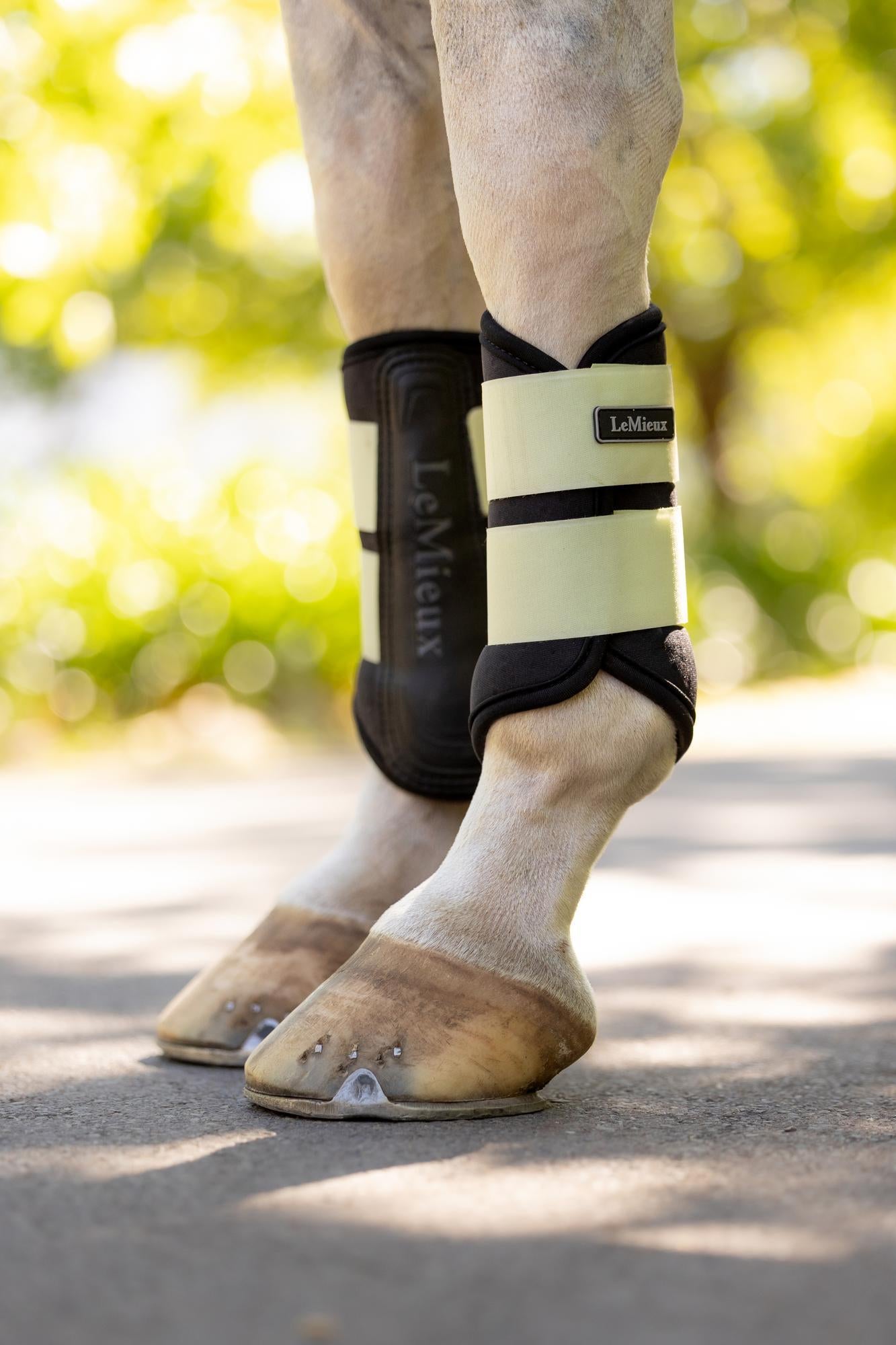 LeMieux Air-Tek Grafter Brushing Boots Macaron