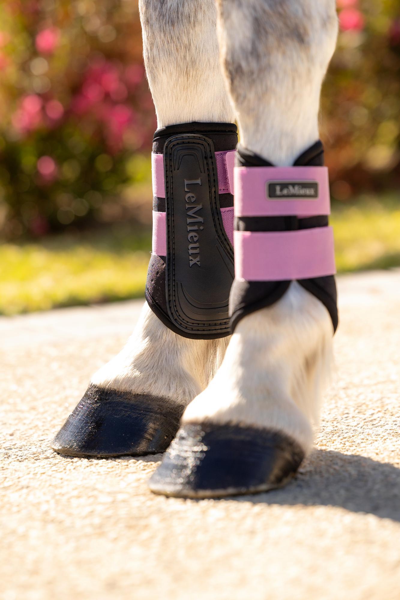 LeMieux Mini Air - Tek Grafter Brushing Boots Mallow | Equiflair