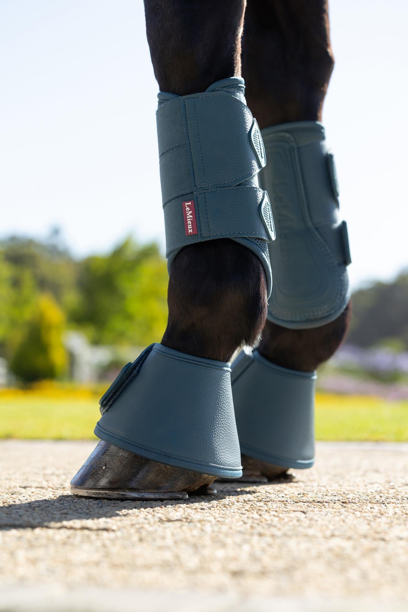 LeMieux Arika Mesh Brushing Boots Jungle