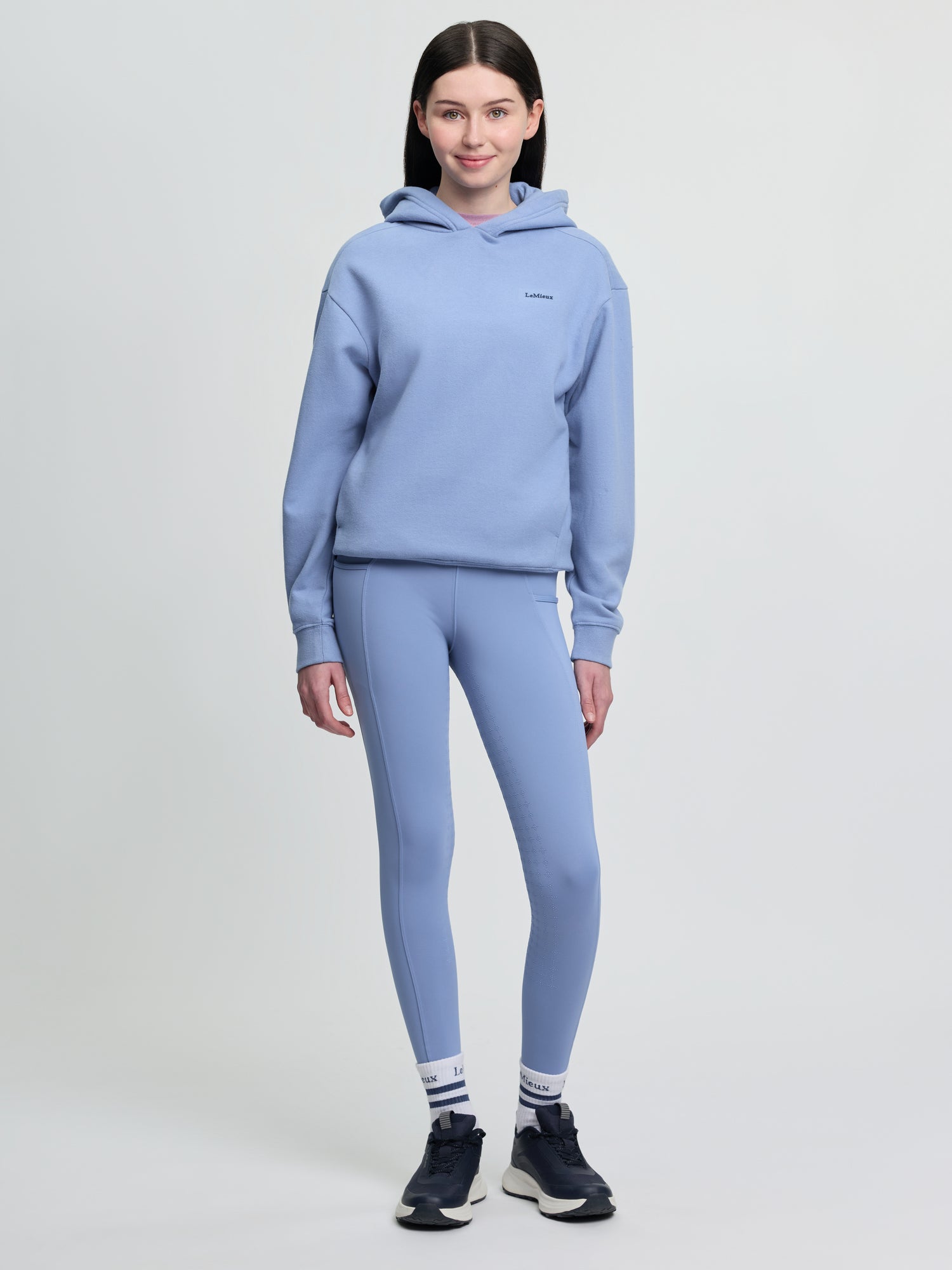 LeMieux Young Rider Sia Hoodie Powder Blue | Equiflair