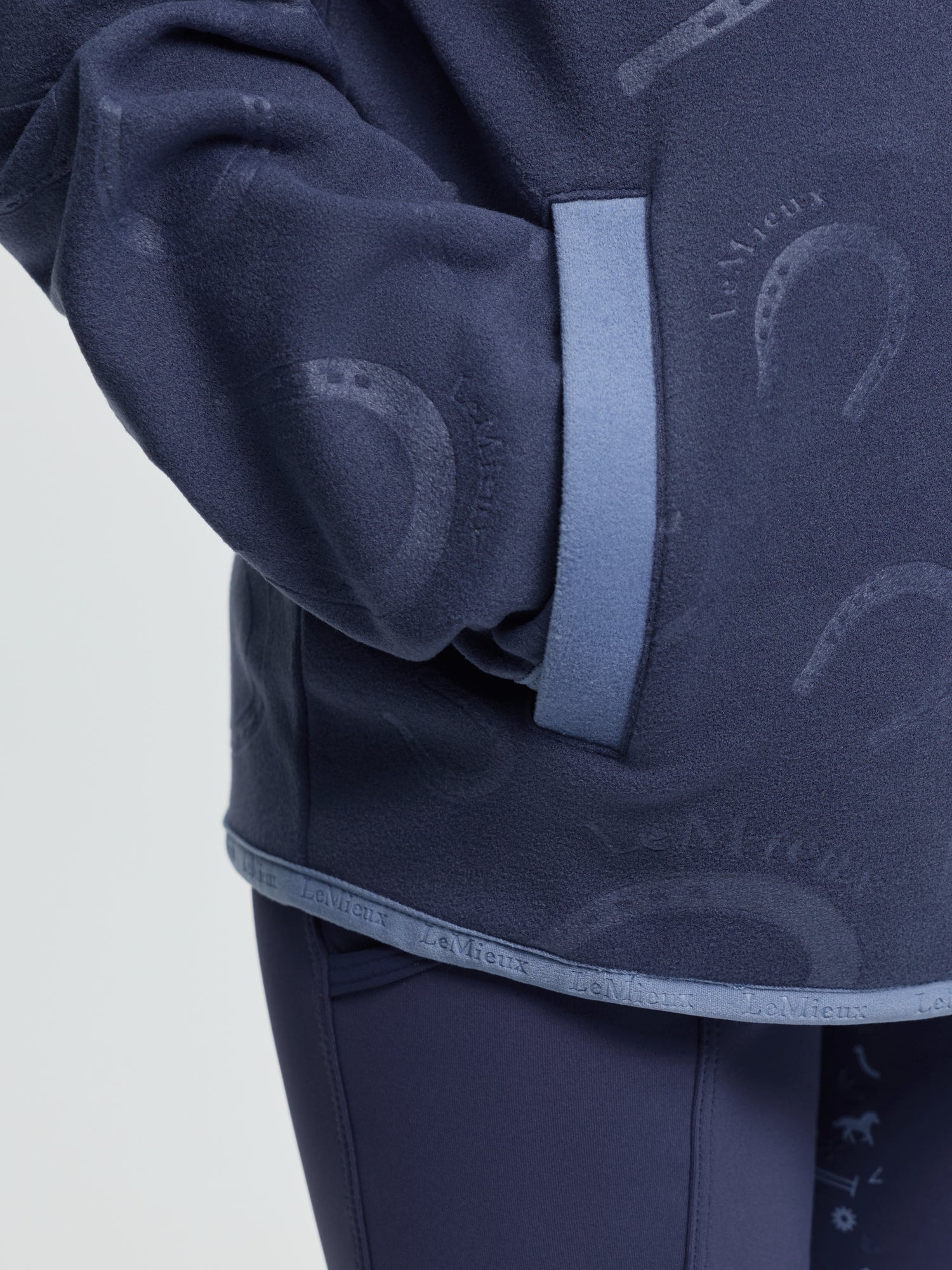 LeMieux Mini Maggie Fleece Shadow