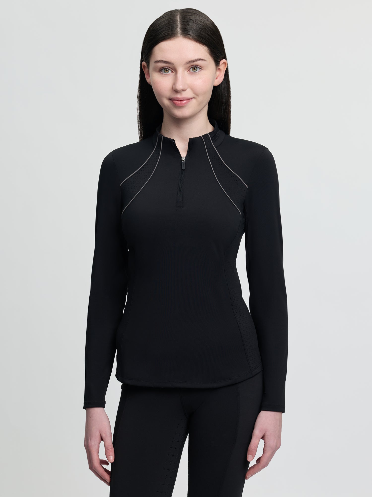 LeMieux Young Rider Airflow Base Layer Black