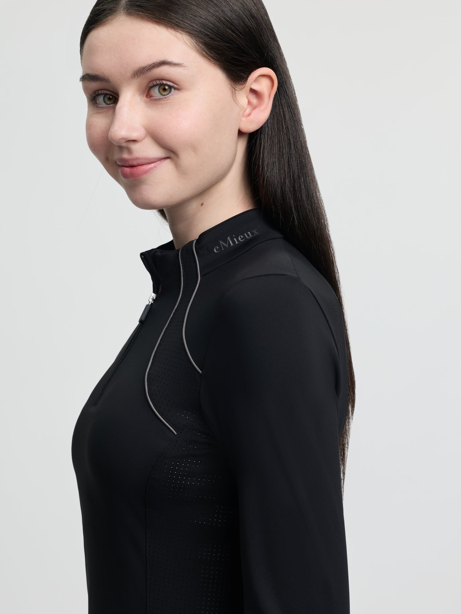 LeMieux Young Rider Airflow Base Layer Black