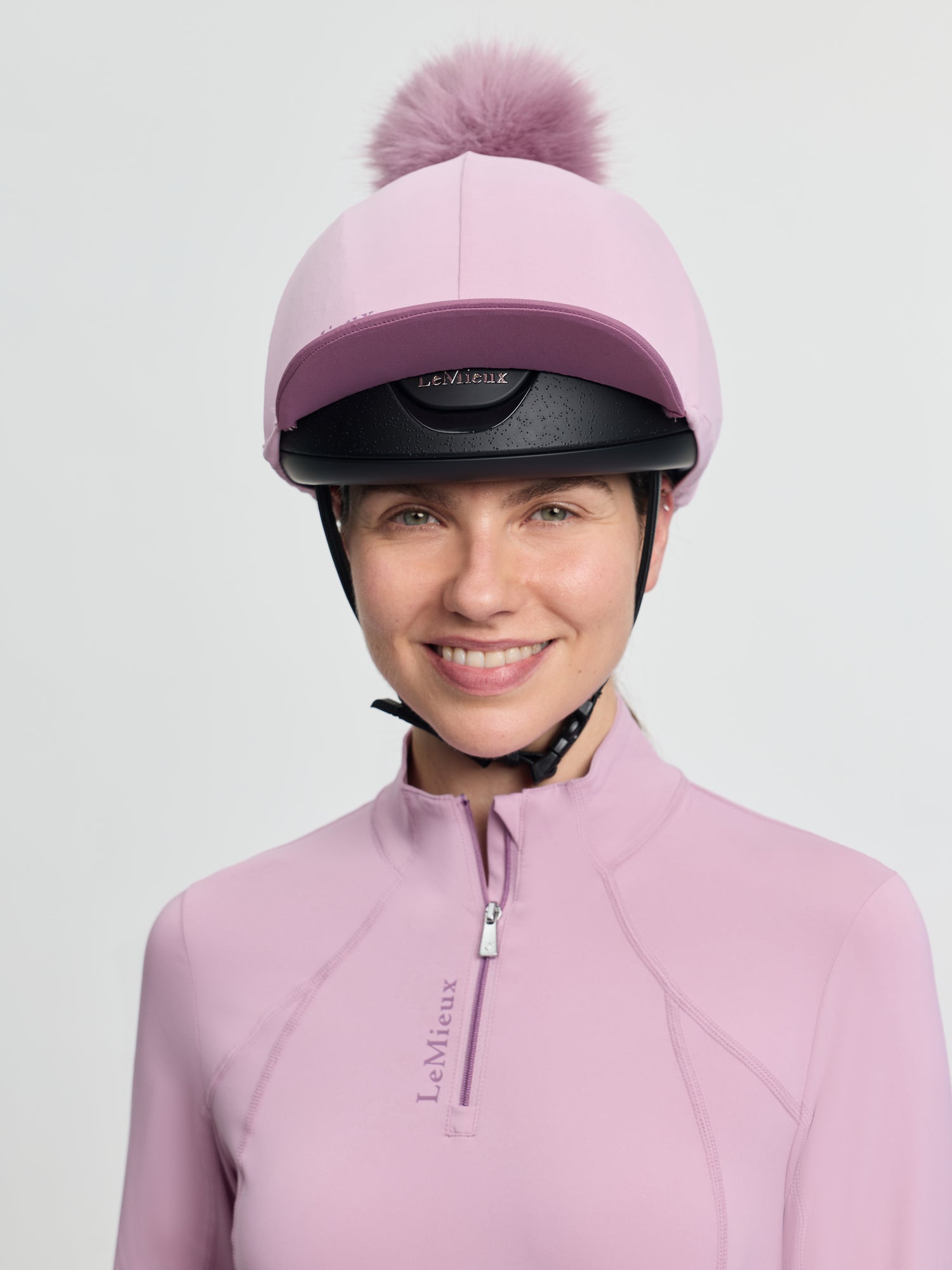 LeMieux Classique Pom Hat Silk Fondant