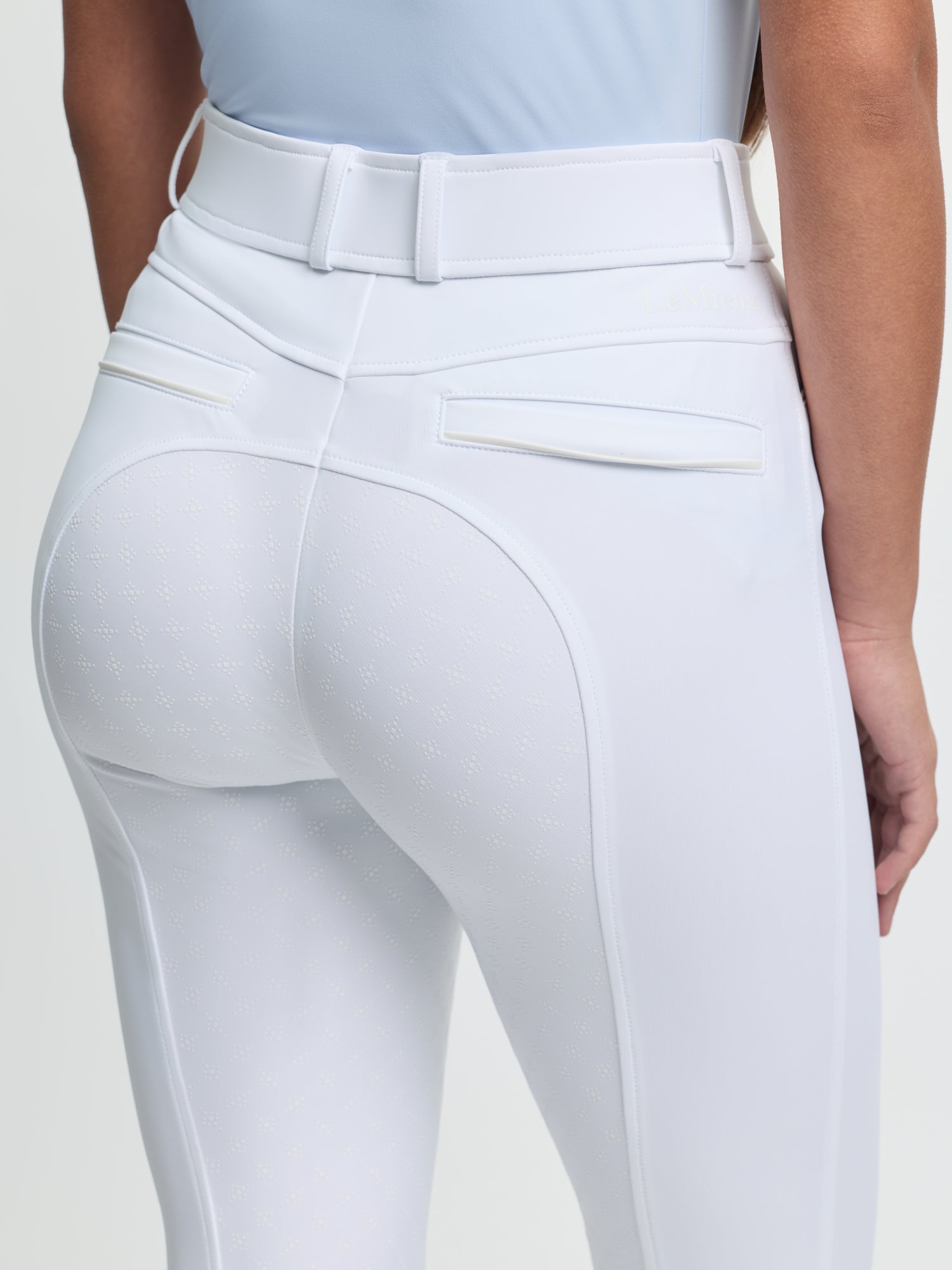 LeMieux Young Rider Izzy Full Seat Breech White