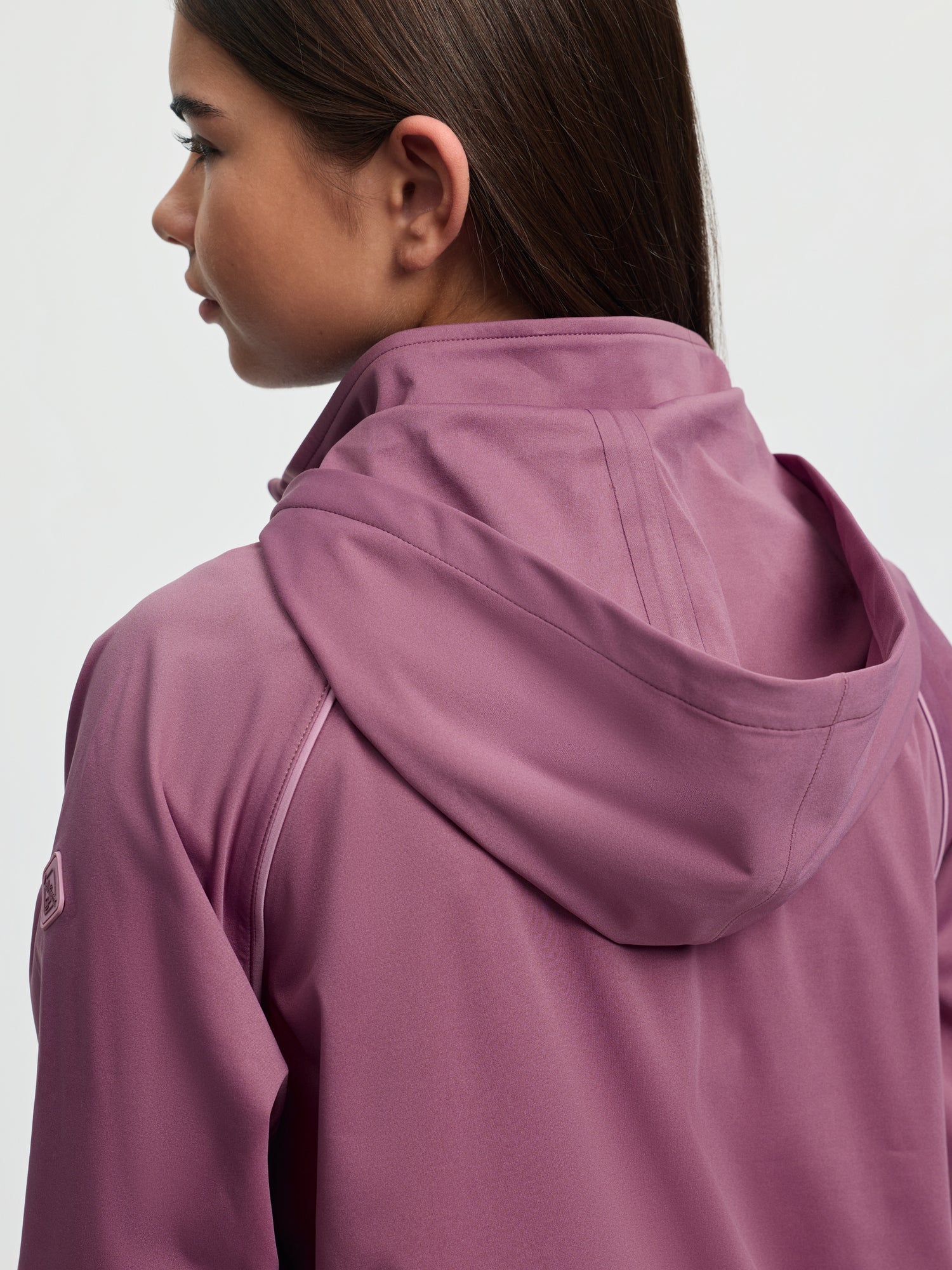 LeMieux Young Rider Paige Quarter Zip Waterproof Jacket Mallow