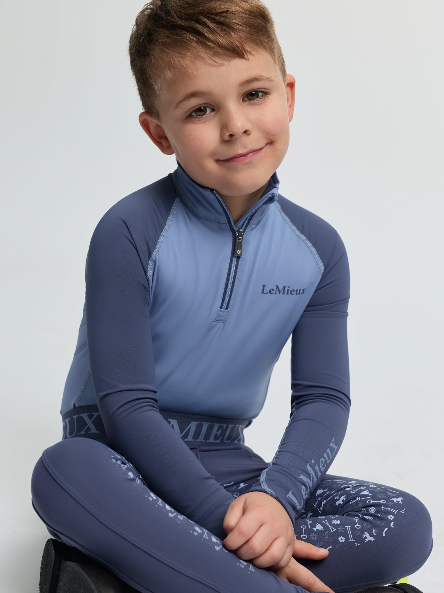 LeMieux Mini Base Layer Powder Blue | Equiflair