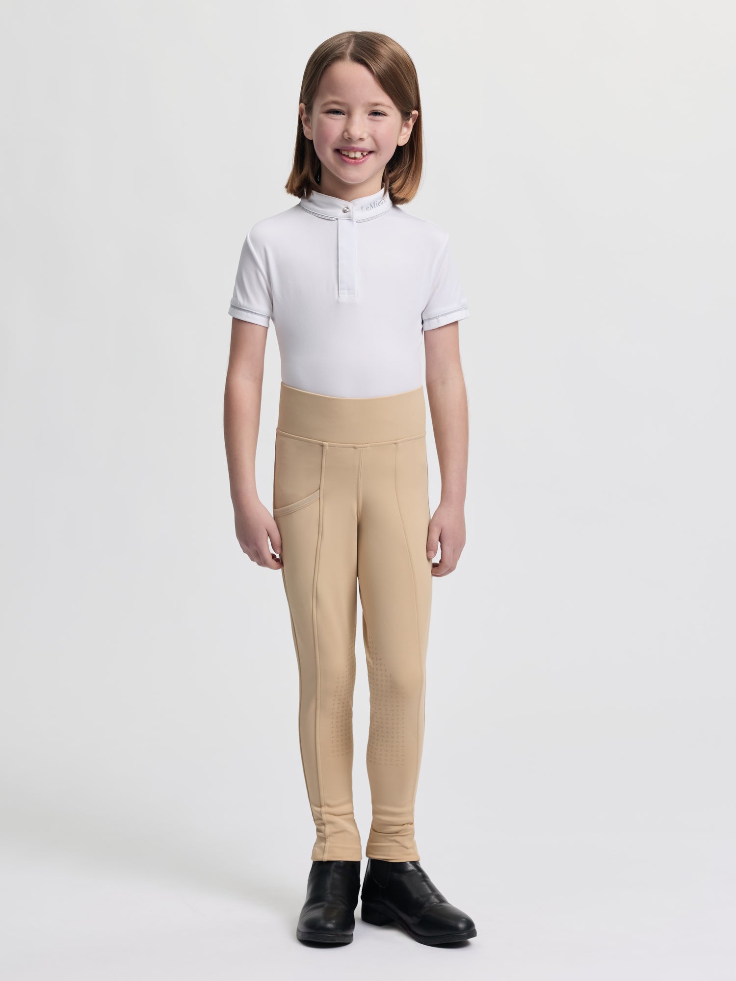 LeMieux Mini Bella Show Shirt White | Equiflair