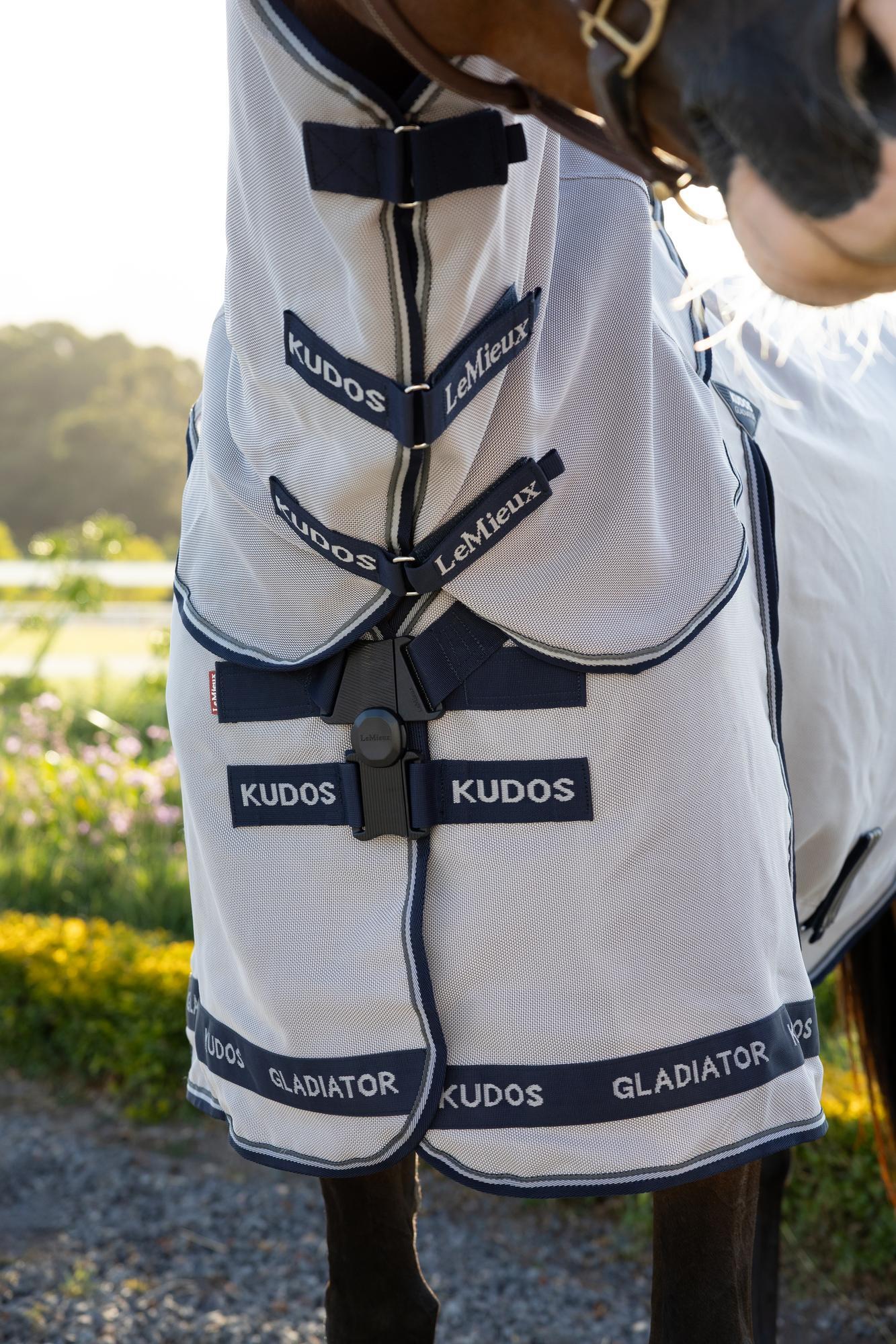 LeMieux Kudos Gladiator Fly Rug Grey | Equiflair