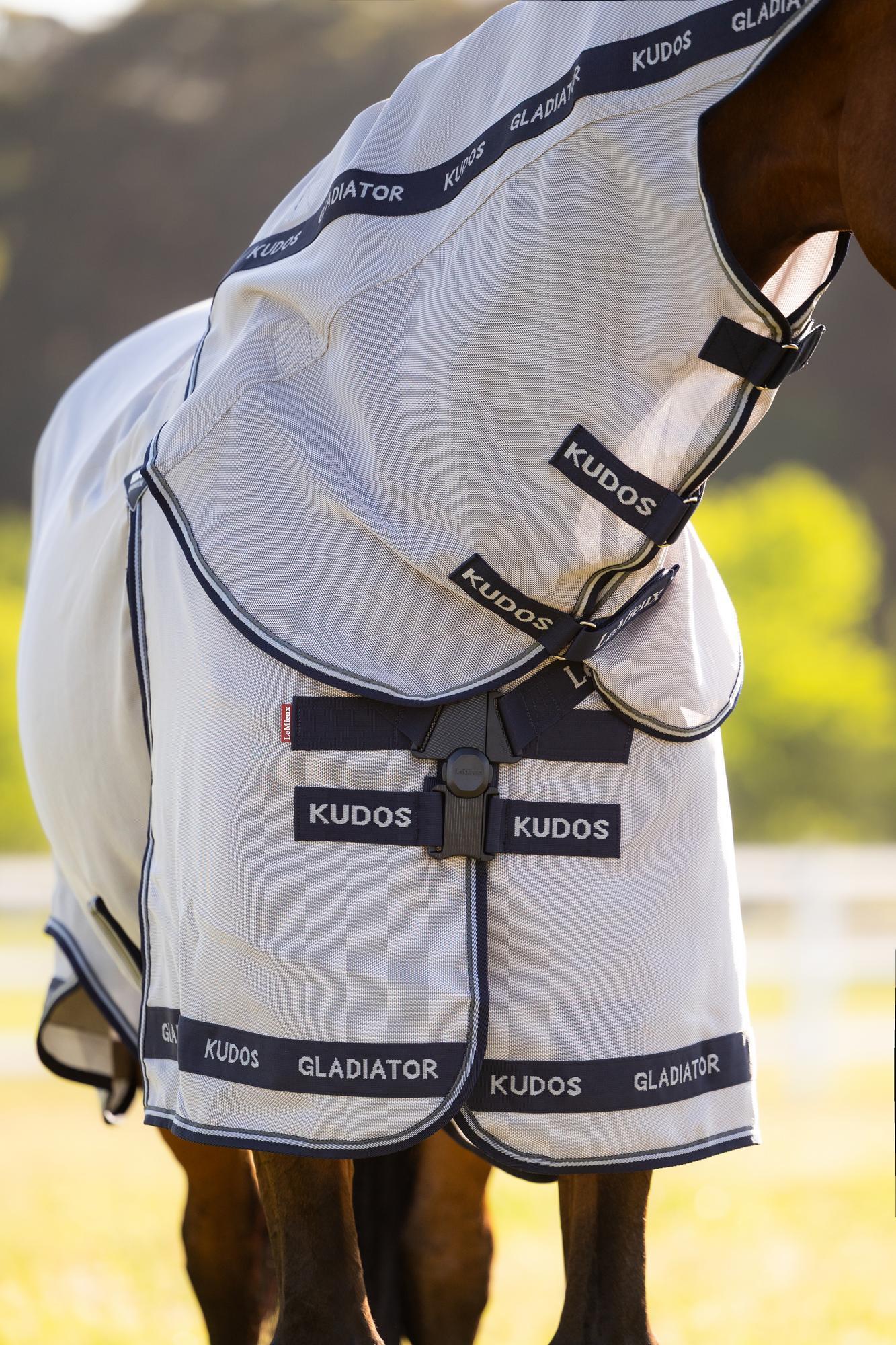 LeMieux Kudos Gladiator Fly Rug Grey | Equiflair