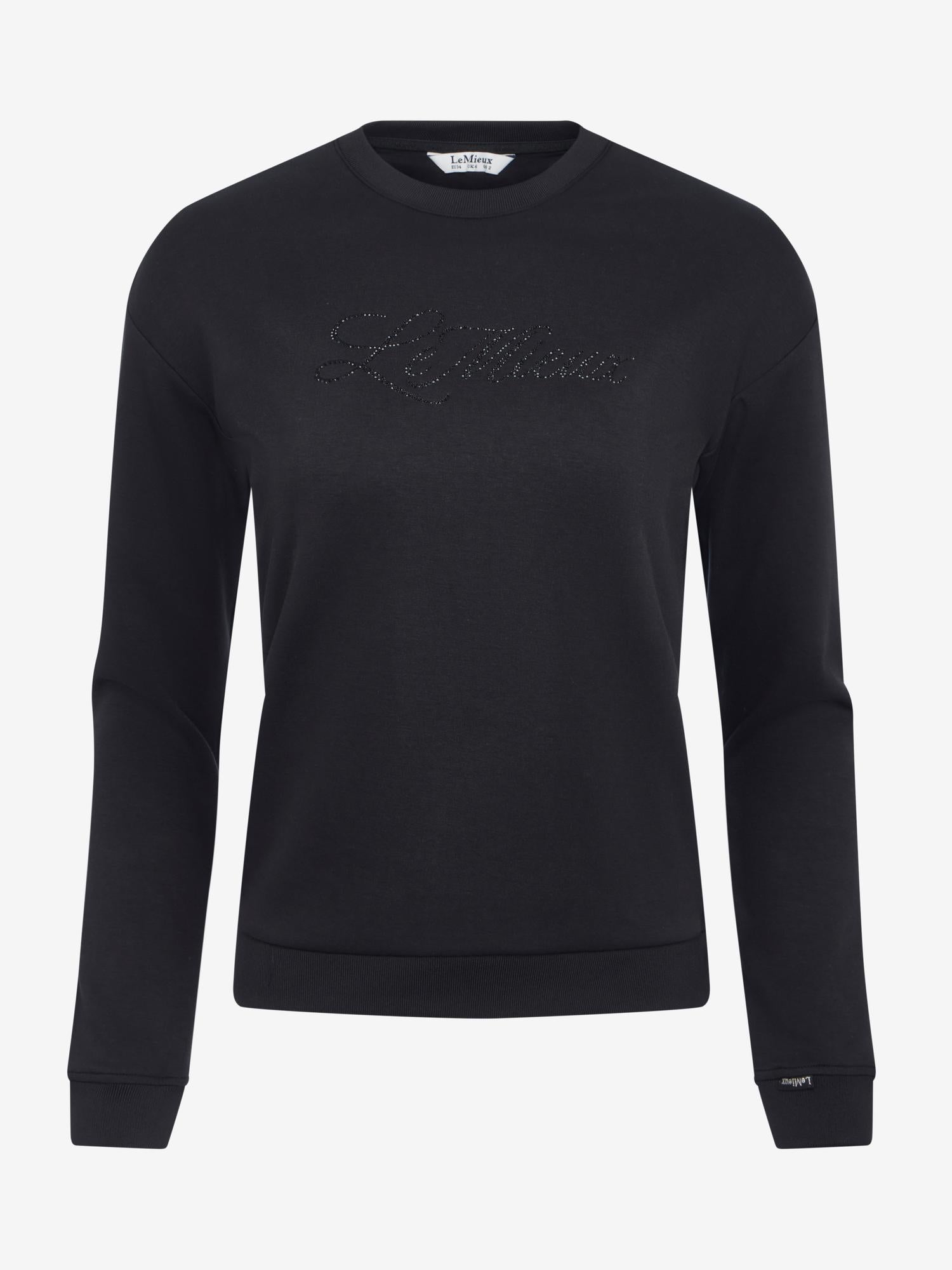 LeMieux Christina Crew Sweat Black