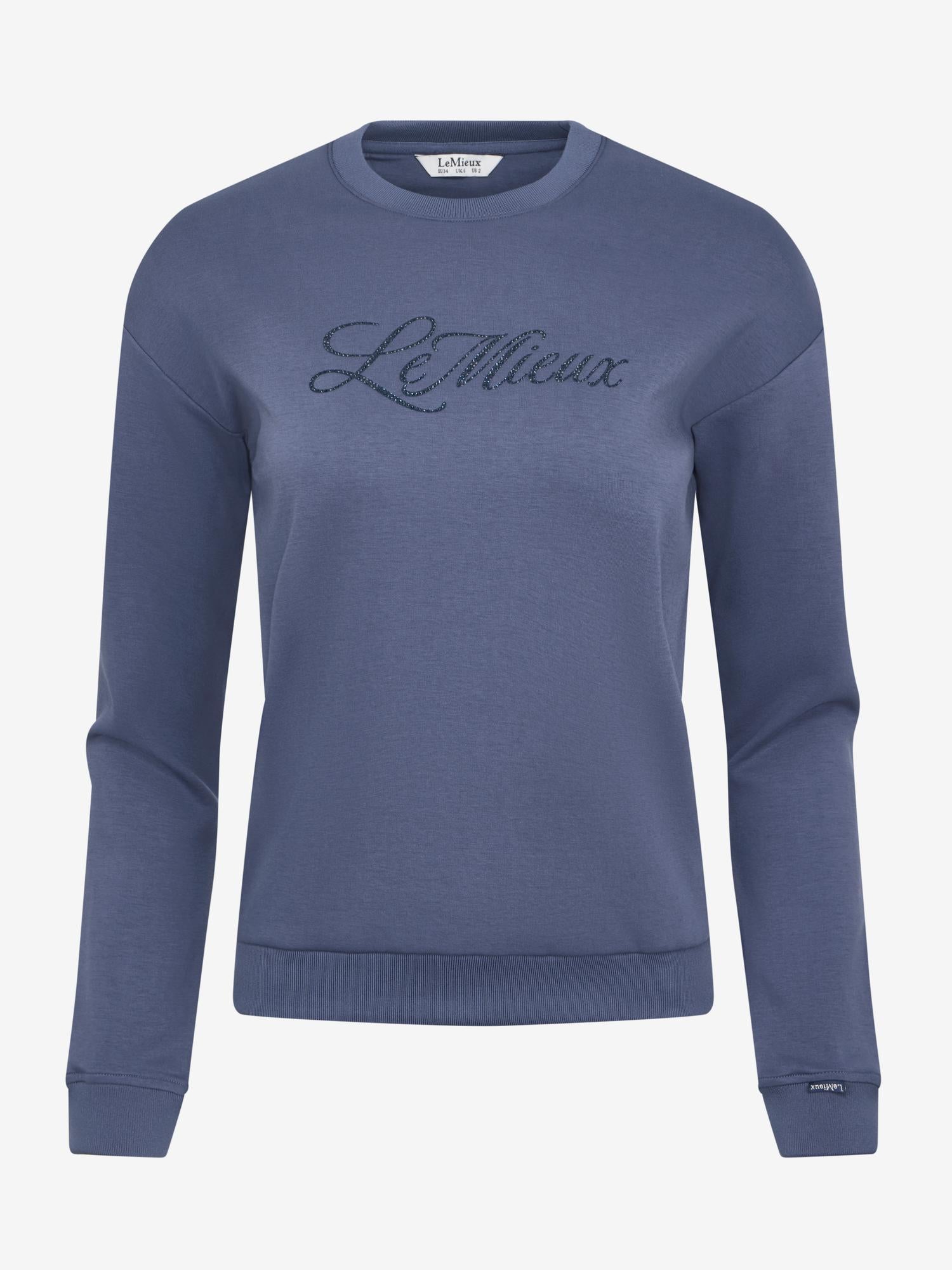 LeMieux Christina Crew Sweat Shadow
