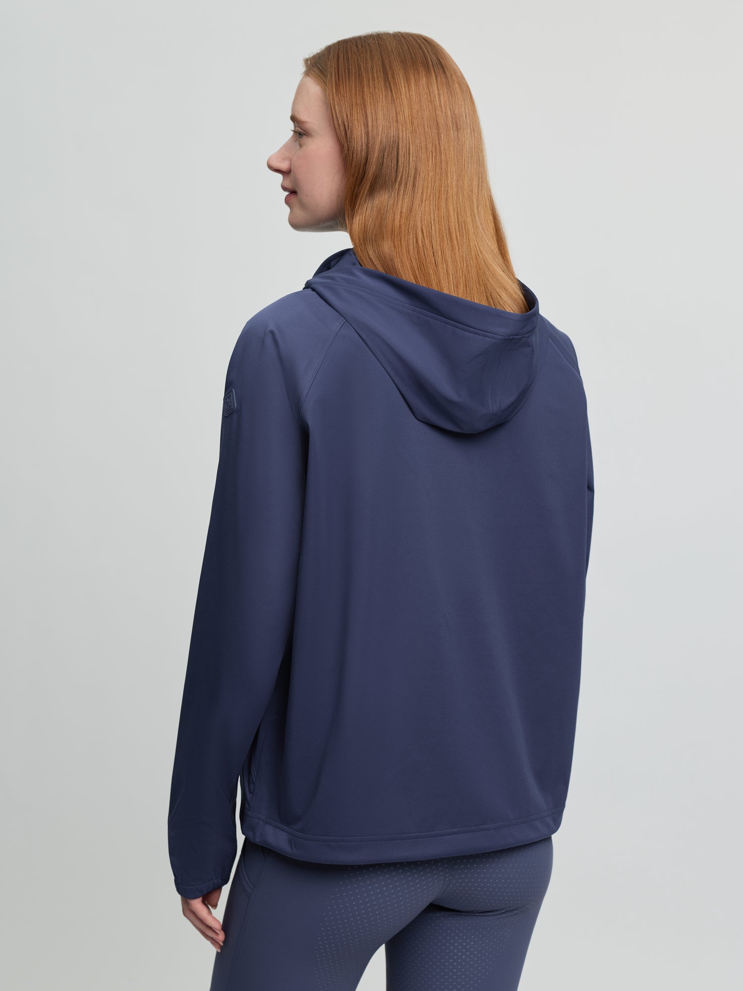 LeMieux Perri Half Zip Waterproof Jacket Shadow