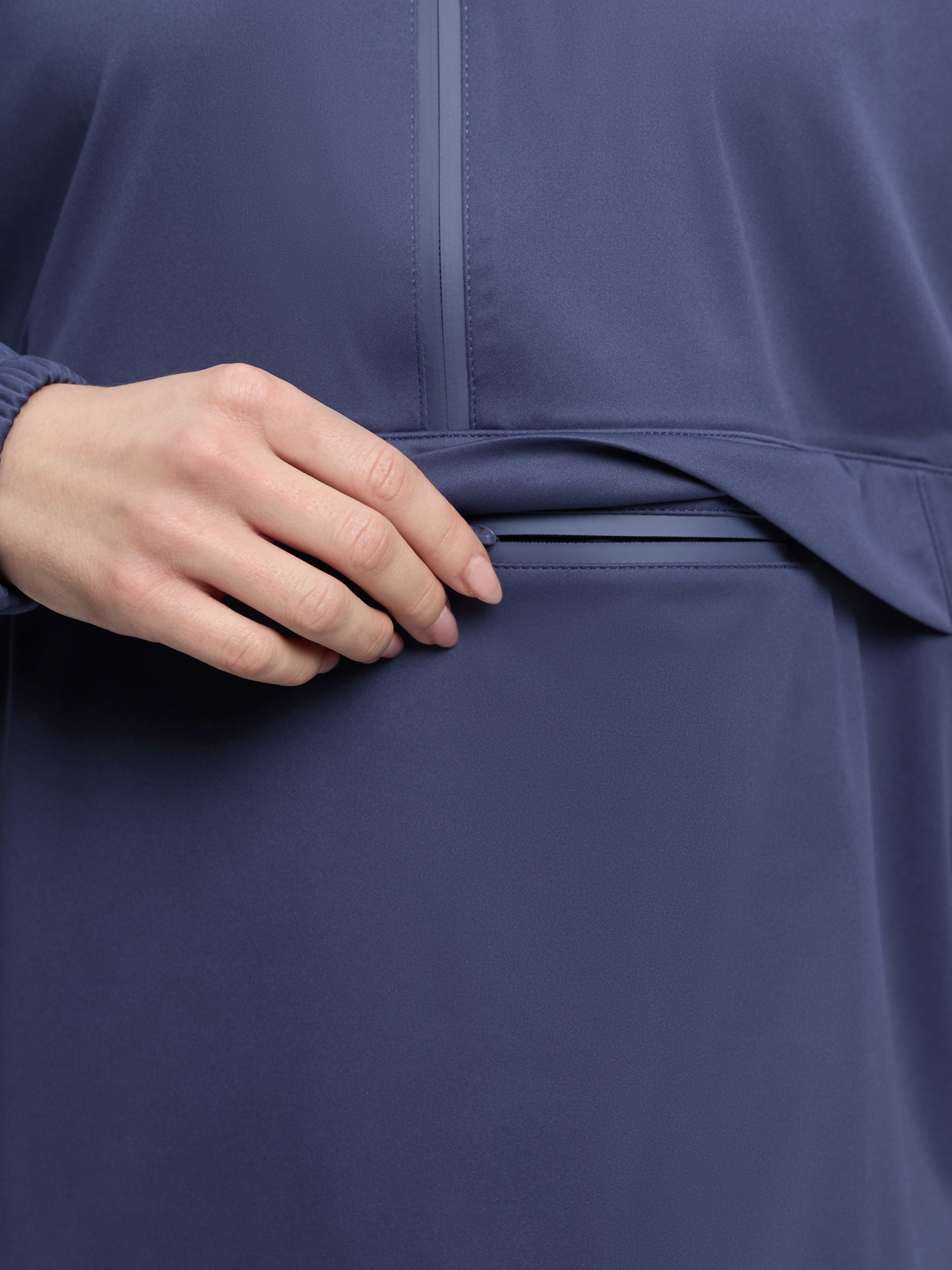 LeMieux Perri Half Zip Waterproof Jacket Shadow