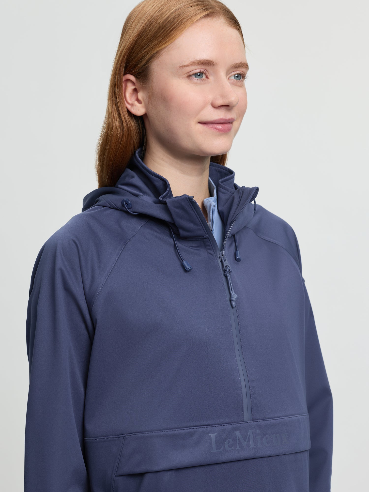 LeMieux Perri Half Zip Waterproof Jacket Shadow