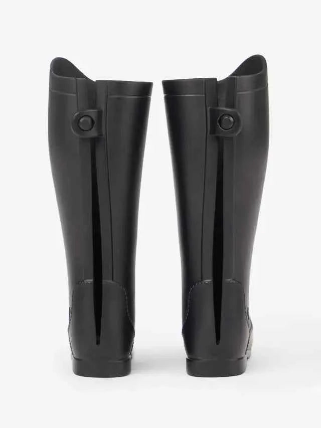 LeMieux Toy Rider Boots & Helmet Black - Realistic equestrian pretend play accessory for kids