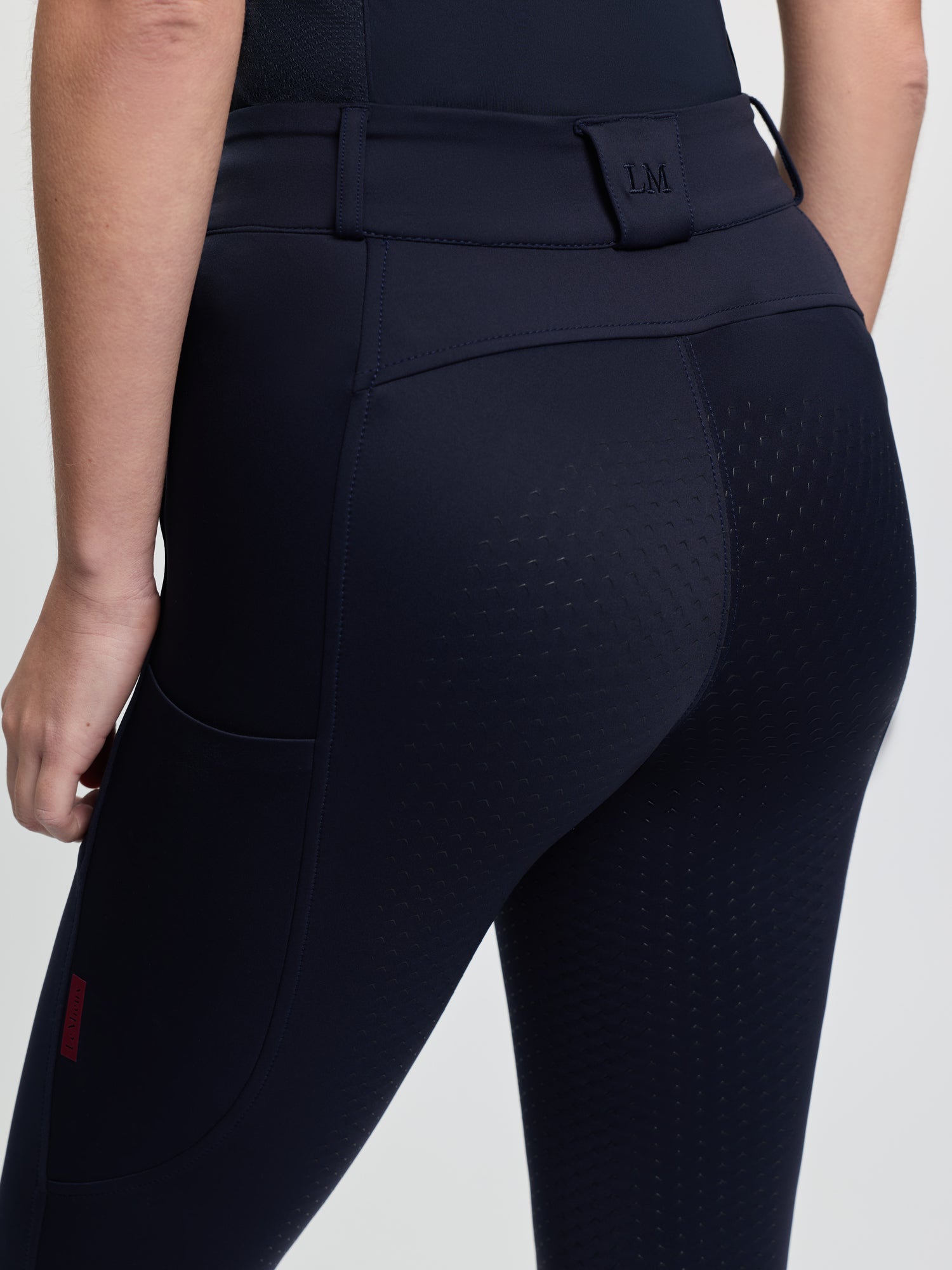 LeMieux Cami Sculpt Full Seat Breeches Navy | Equiflair