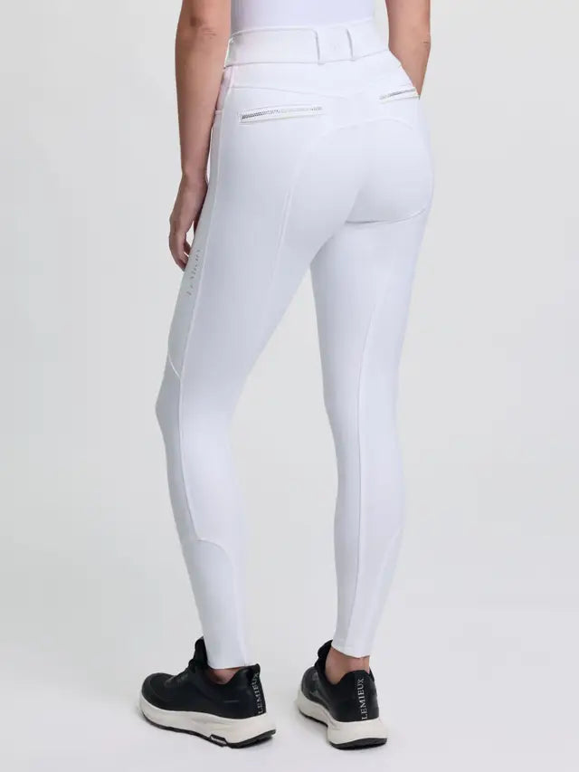 LeMieux Brilliance Full Seat Breeches White