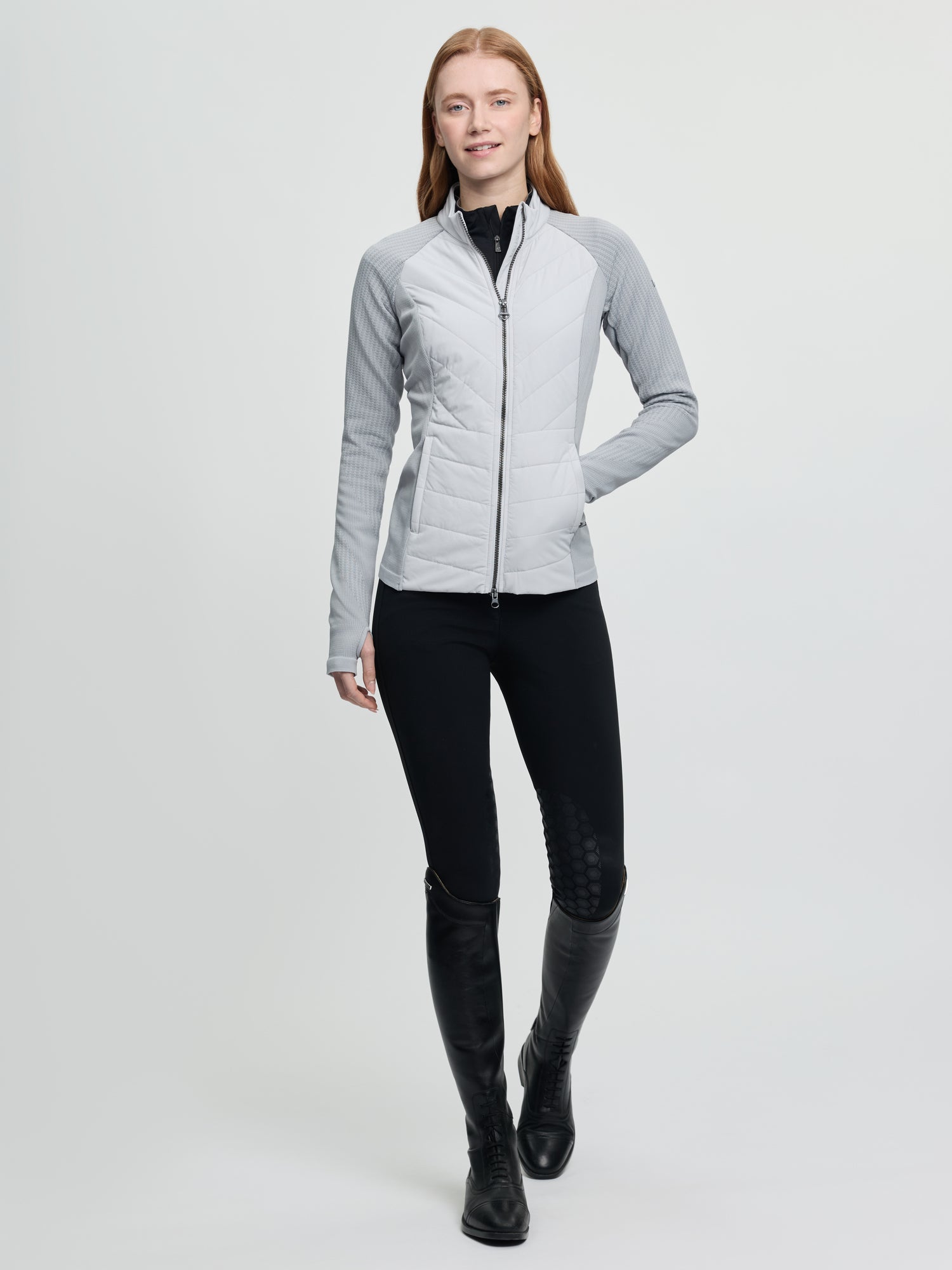 LeMieux Maddie Jacket Grey | Equiflair