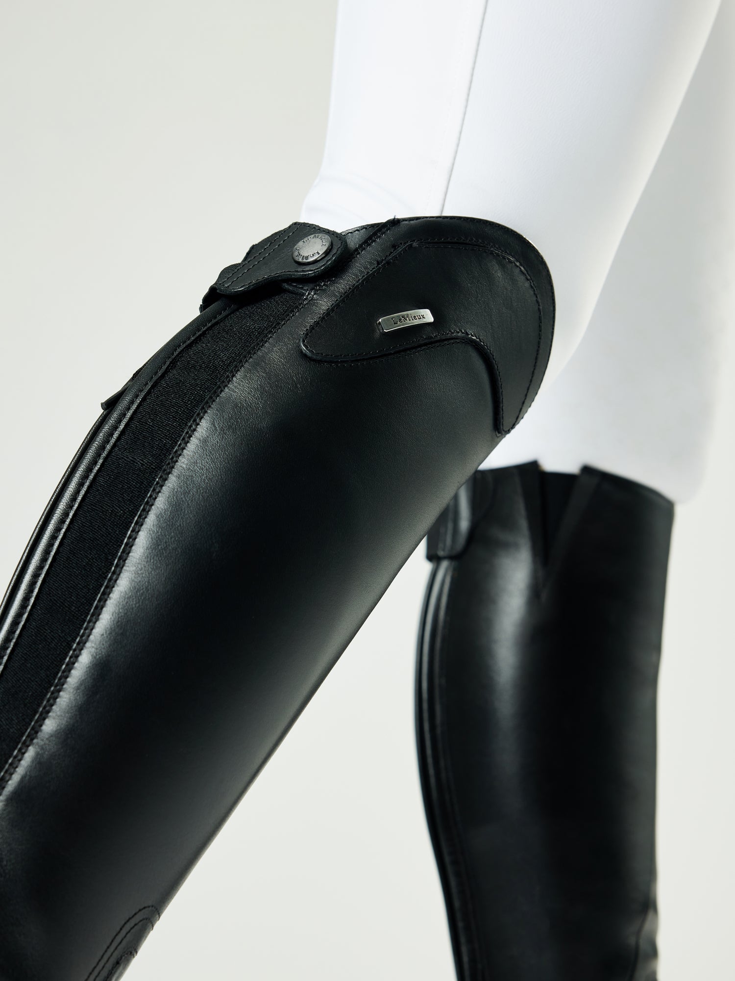 LeMieux Junior Interchangeable Riding Boot Tall Black