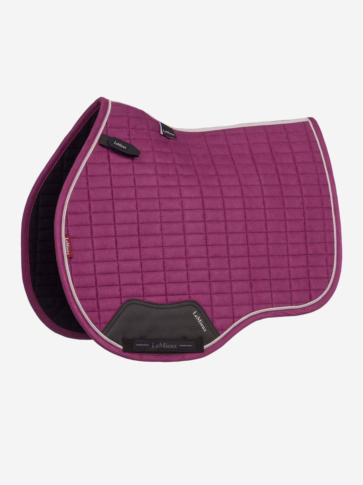LeMieux Suede GP Square Blackberry