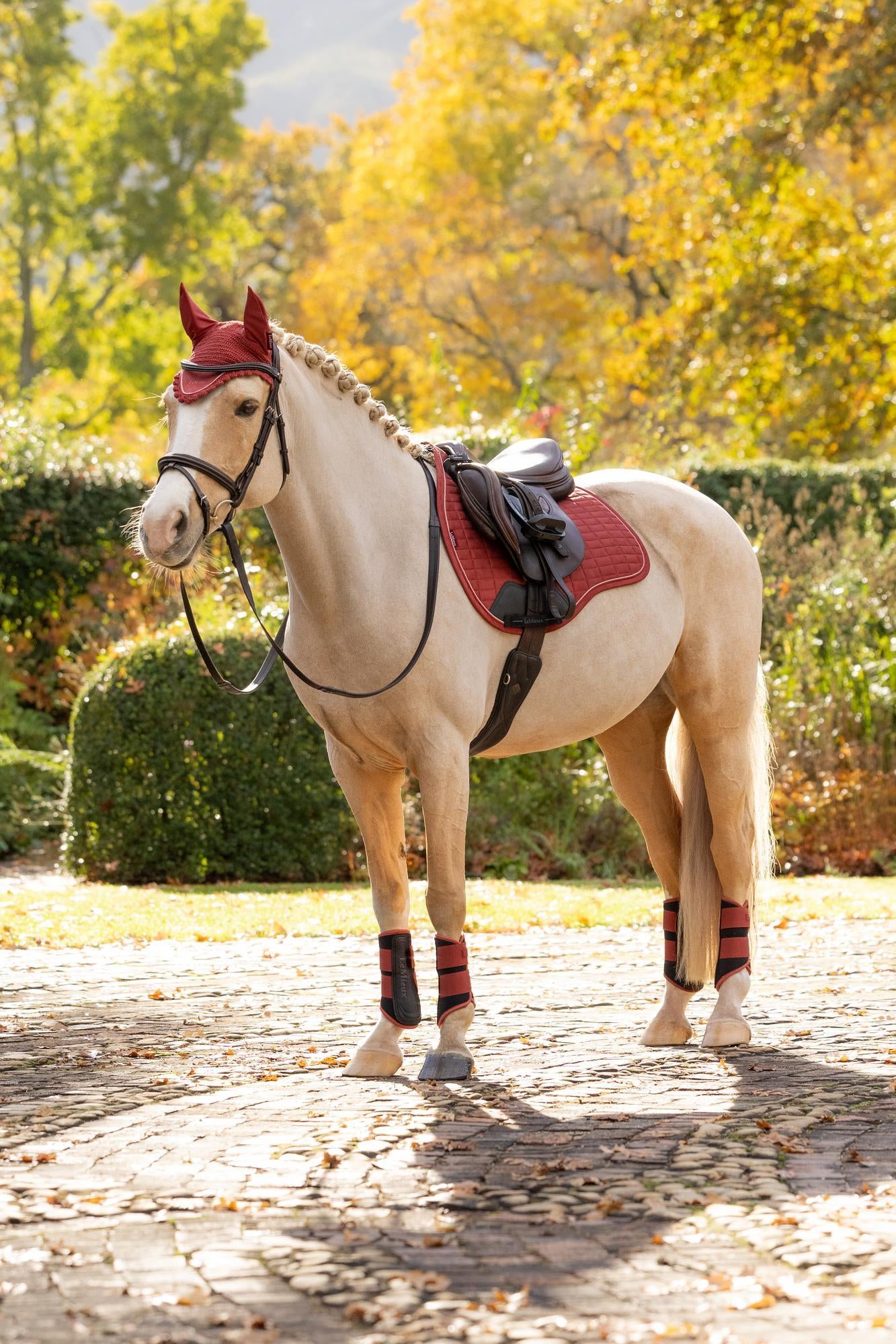 LeMieux Classic Fly Hood Russet