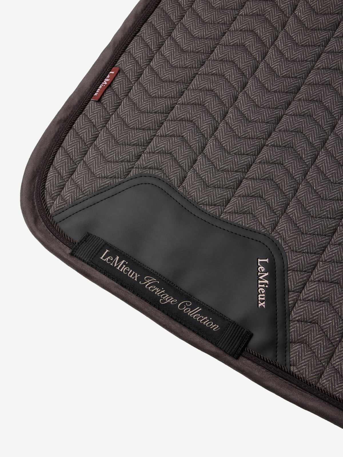 LeMieux Heritage Herringbone Dressage Square Cocoa