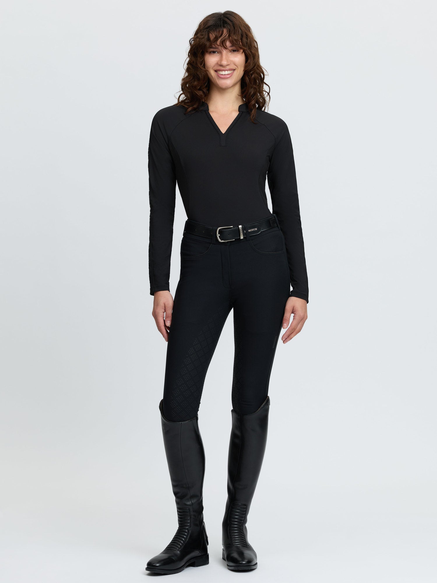 LeMieux Lisa Long Sleeve Base Layer Black